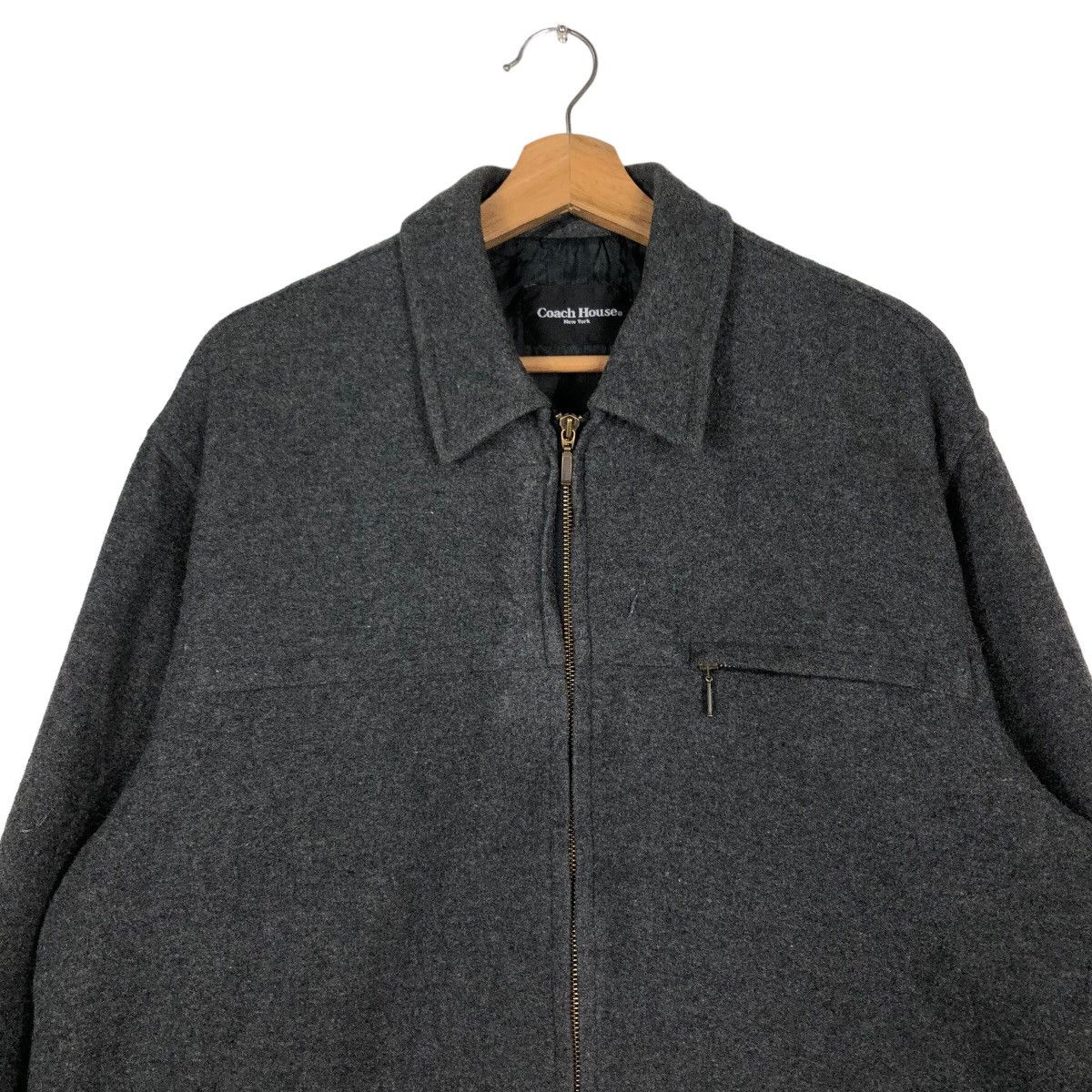 Issey Miyake 🔥Vintage Coach House New York Wool Chore Jacket Size US M / EU 48-50 / 2 - 3 Thumbnail