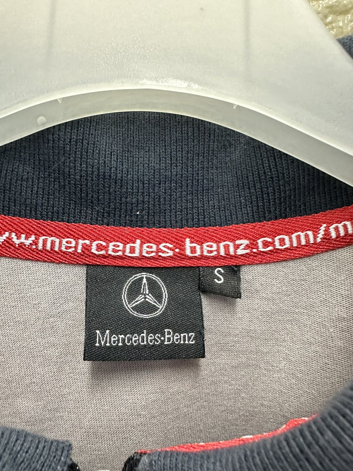 Formula 1 Mercedes Benz Formula One Polo Zipper Tee A231 Size US S / EU 44-46 / 1 - 10 Thumbnail
