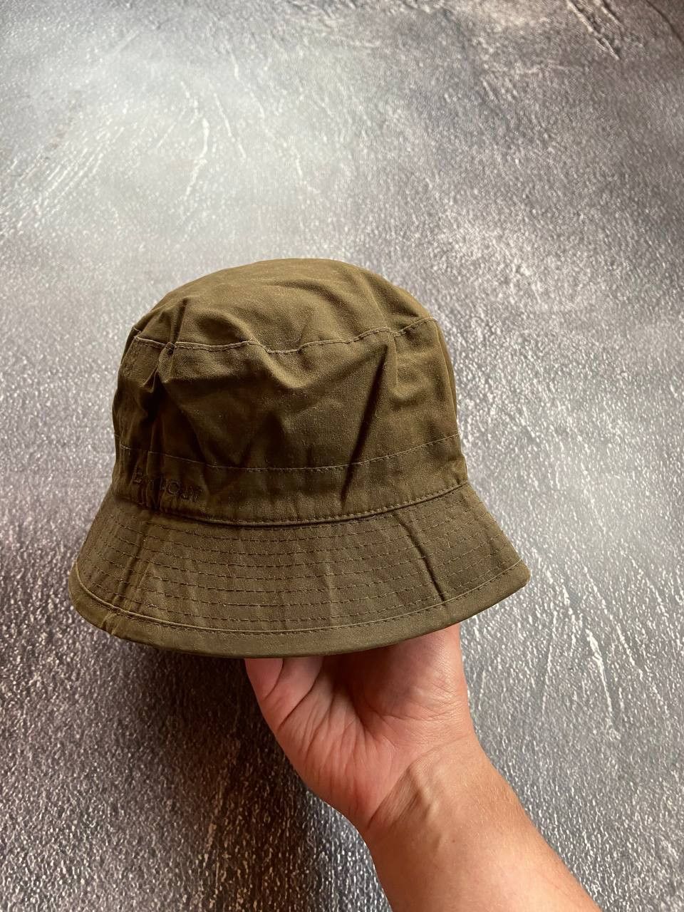 Barbour Vintage Barbour waxed cap hat Size 32 - 4 Thumbnail