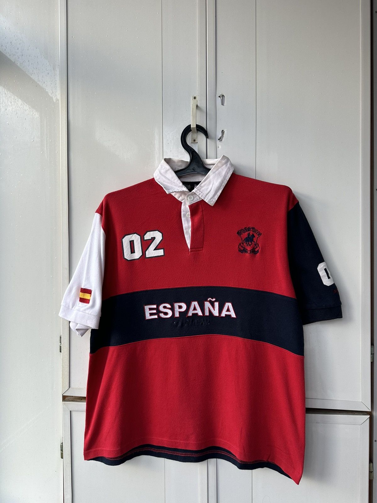 Polo Ralph Lauren 🇪🇸Vintage Polo Ralph Style Spain Logo Size US L / EU 52-54 / 3 - 6 Thumbnail