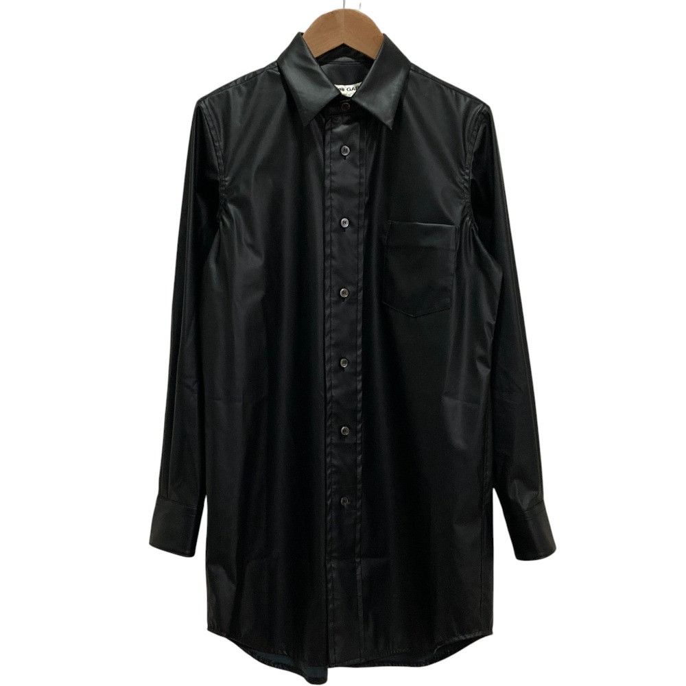 Comme des Garcons Comme des Garcons Comme des Garcons Stretch Eco Leather Long Shirt Plastic / Synthetic Tops GNB007 DUTY FREE for USA Size ONE SIZE - 1 Thumbnail