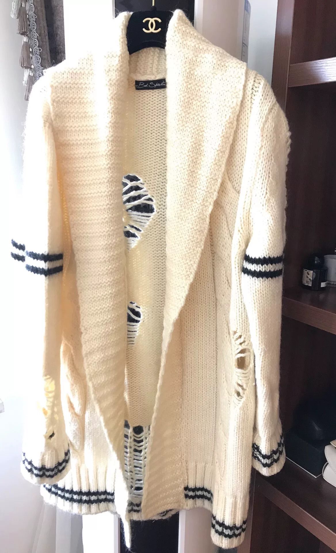 Other Women's Bad Spirit Cable Knit Sweater Size M / US 6-8 / IT 42-44 - 1 Thumbnail