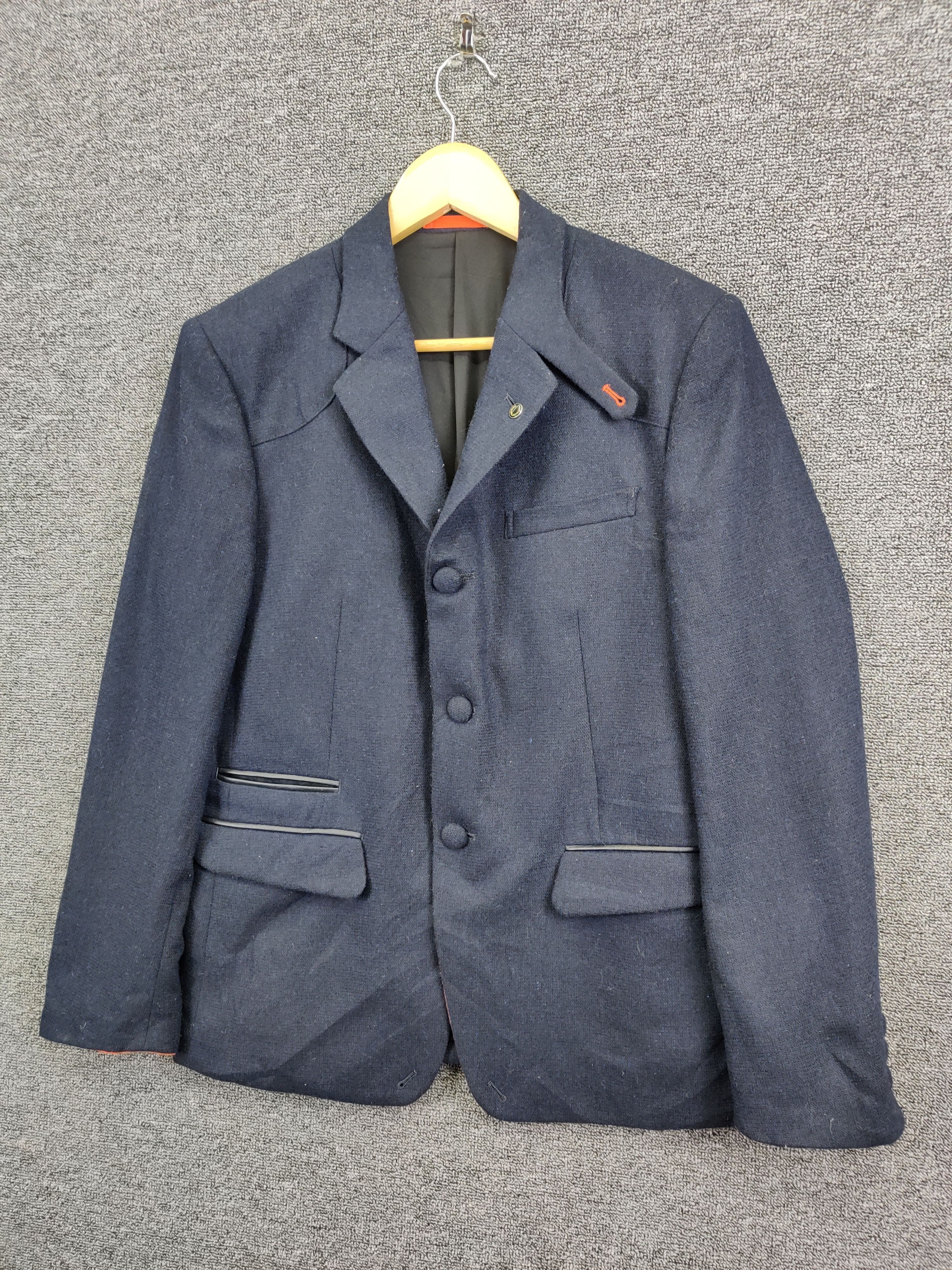 Fred Perry Vintage Fred Perry Wool Single Breasted Blazer Size US M / EU 48-50 / 2 - 2 Thumbnail