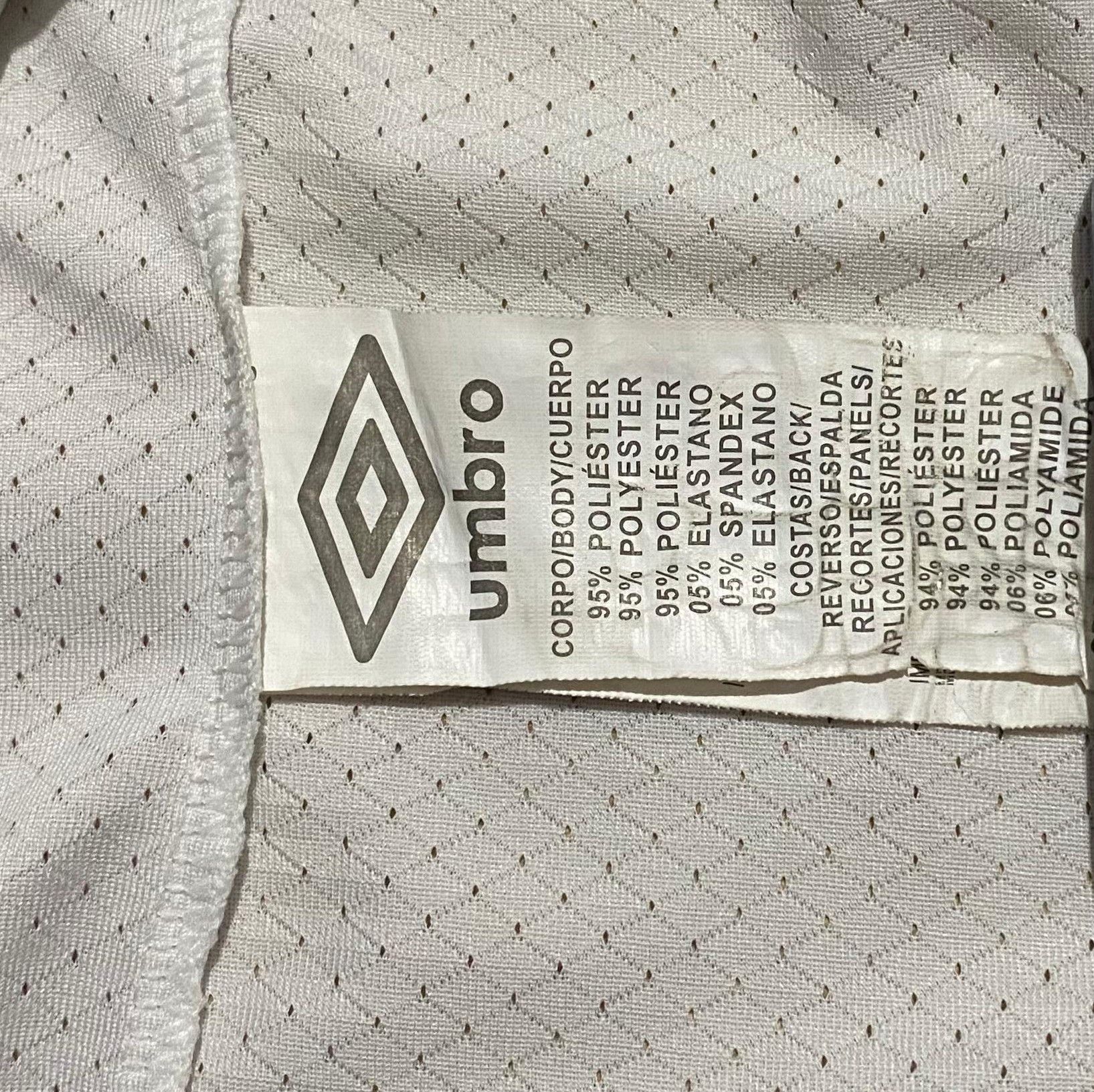 Umbro Santos FC 2018-2019 Home Jersey Rodrygo Goes Size US L / EU 52-54 / 3 - 6 Thumbnail