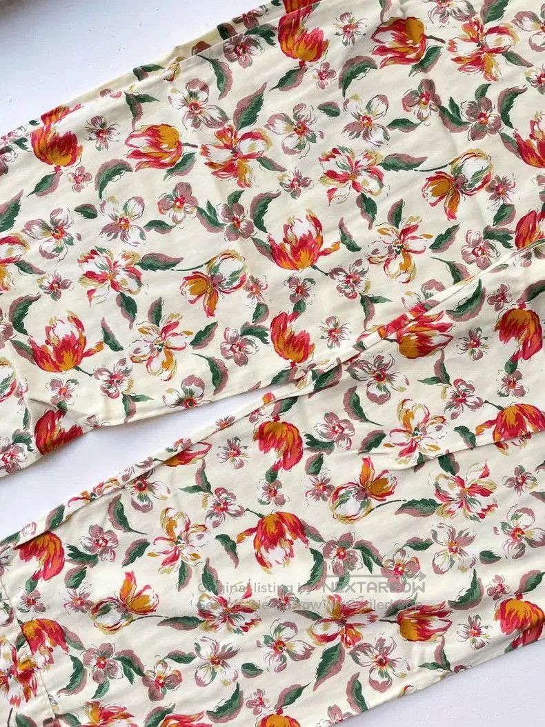 Jean Paul Gaultier Jean Paul Gaultier Vintage Floral Pajama Set. Size US 32 / EU 48 - 8 Thumbnail