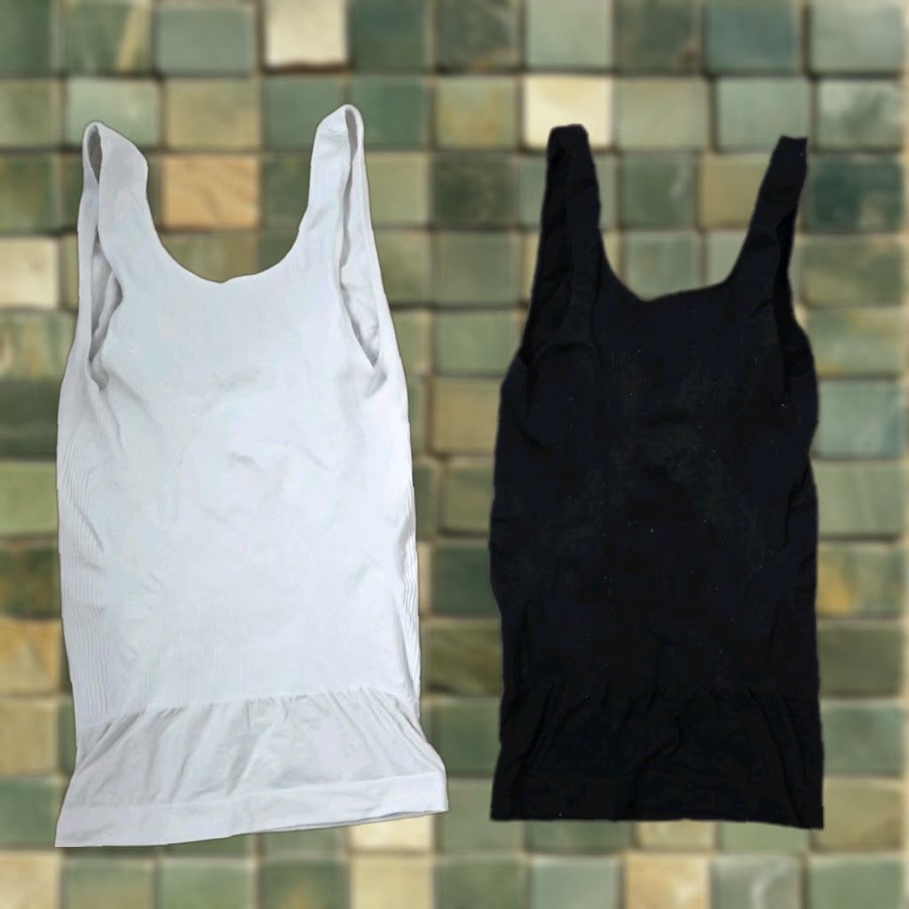Vintage Blanqi Women’s Small Sleeveless Everyday Tank Top Maternity Support Lot Of 2 Black Size S / US 4 / IT 40 - 1 Thumbnail