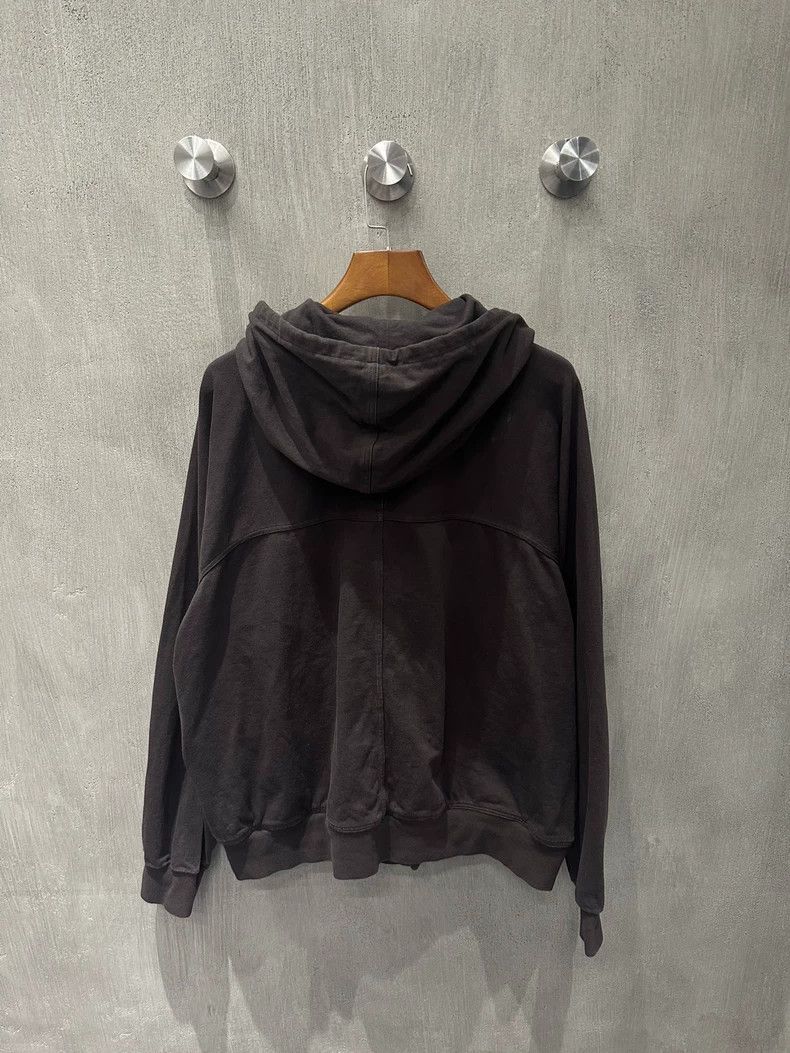 Rick Owens Rick Owens FW24 Main Line Short Wide Zip Hoodie Size US XL / EU 56 / 4 - 2 Thumbnail