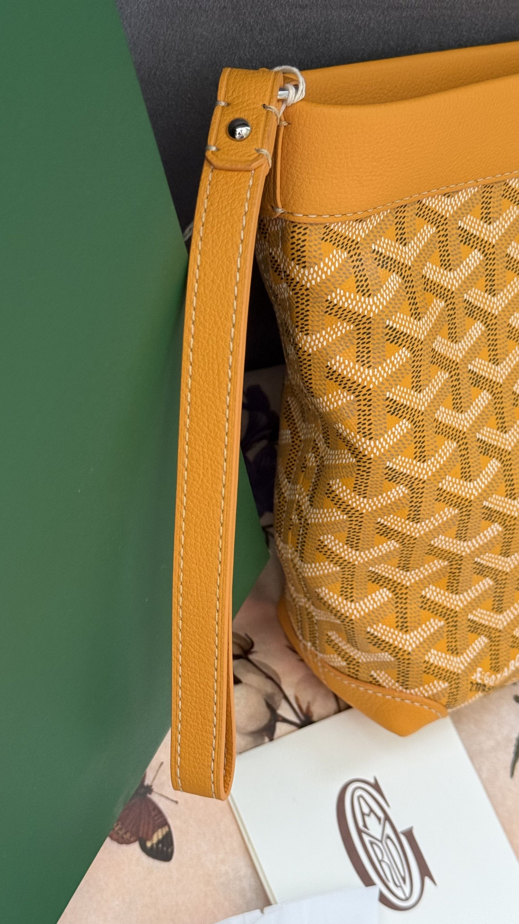 Goyard Goyard Conti PM - Yellow Size ONE SIZE - 7 Thumbnail