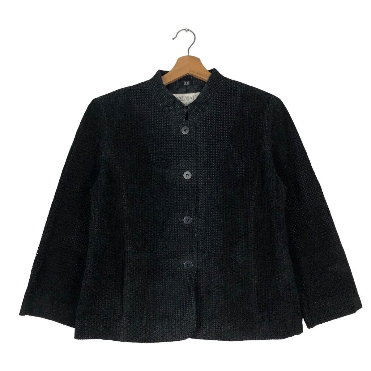 Balmain 🔥VINTAGE CROPPED COATS JACKET BALMAIN PARIS Size M / US 6-8 / IT 42-44 - 1 Thumbnail