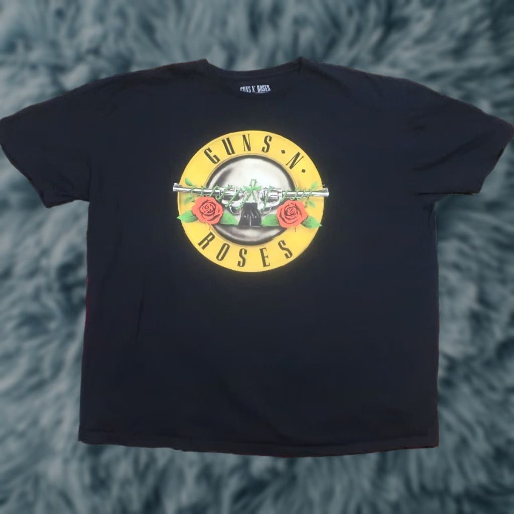 Vintage Guns N Roses T-Shirt Adult 3XL Black Classic Logo Rock Band Excellent Condition Size US XXL / EU 58 / 5 - 1 Thumbnail