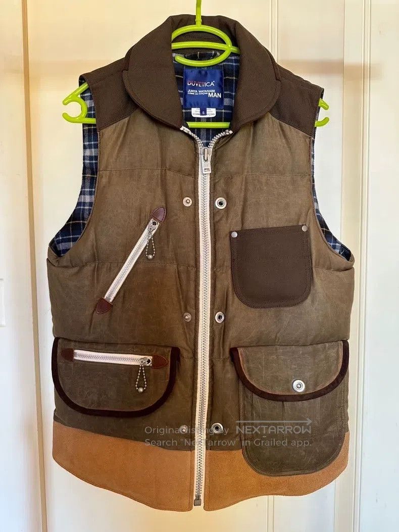 Junya Watanabe Junya Watanabe Down Asymmetric Pockets Vest Vest Jacket Size US S / EU 44-46 / 1 - 1 Thumbnail