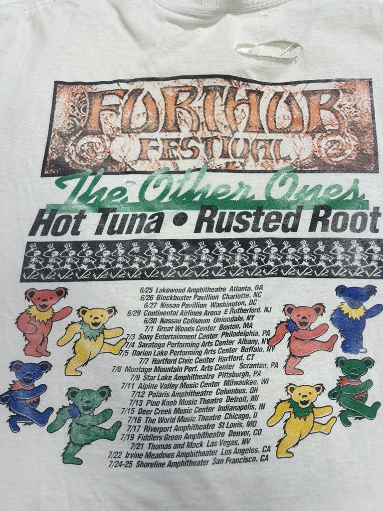 VTG 1998 Grateful Dead Furthur Festival Summer T-Shirt XL