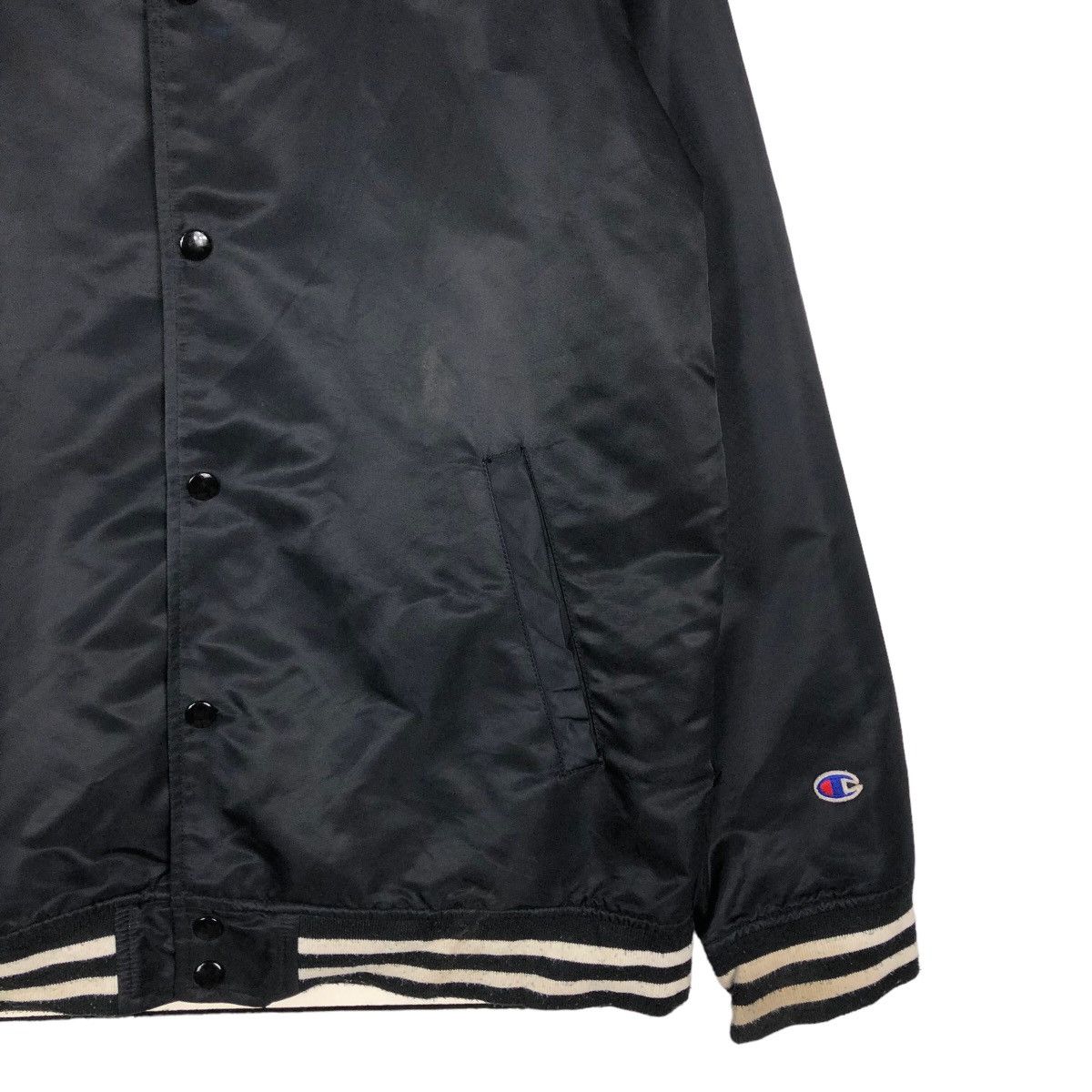 Japanese Brand 🔥Vintage Bomber Jacket Champion Satin USA Size US XL / EU 56 / 4 - 5 Thumbnail