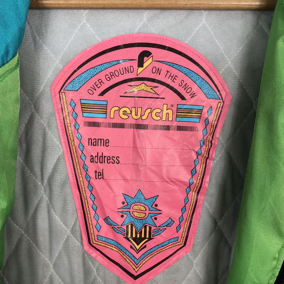 Japanese Brand 🔥Rare Colour Mix Reusch Activewear Colour Block Design Size US L / EU 52-54 / 3 - 14 Thumbnail