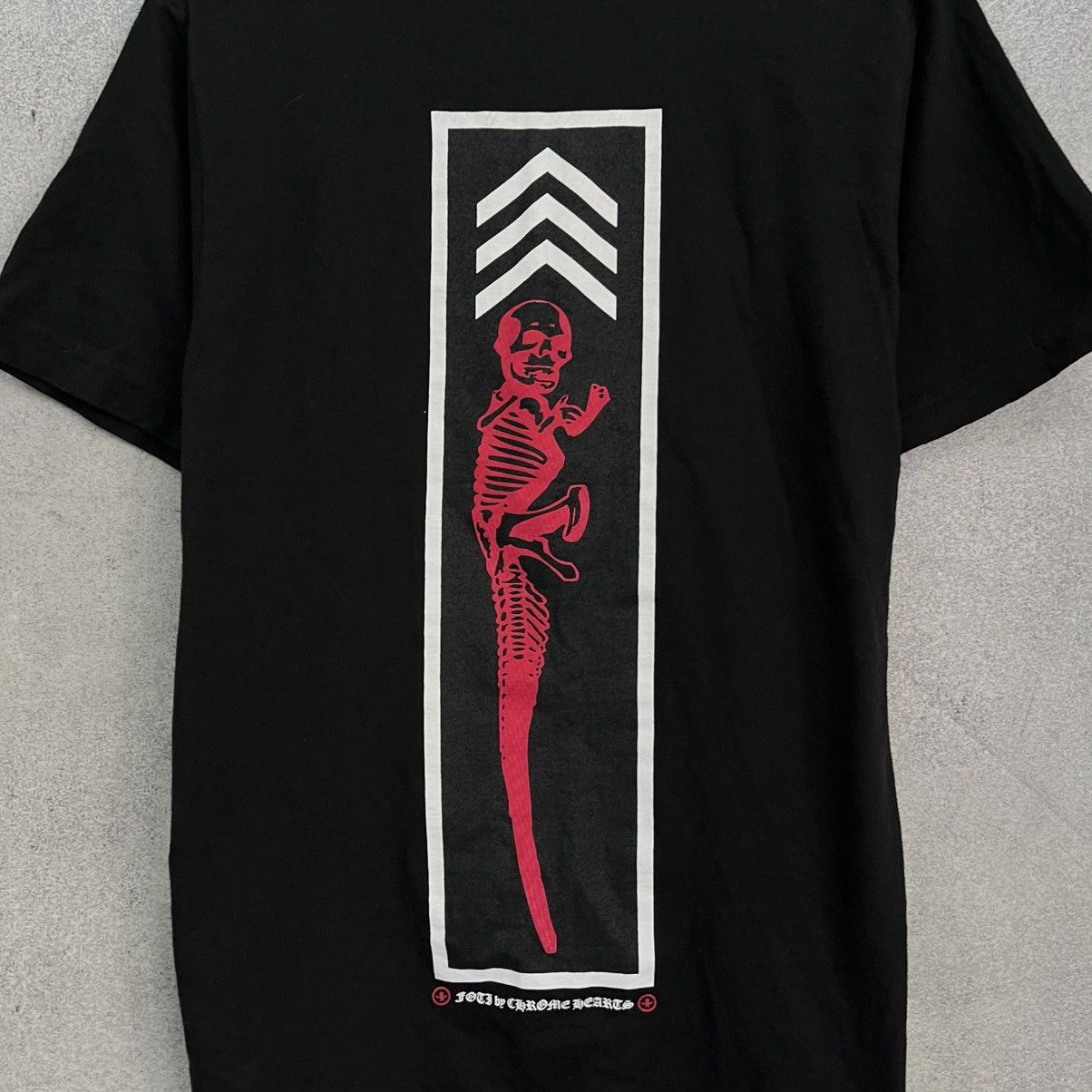 Chrome Hearts Chrome Hearts tshirt big logo black Size US S / EU 44-46 / 1 - 10 Thumbnail