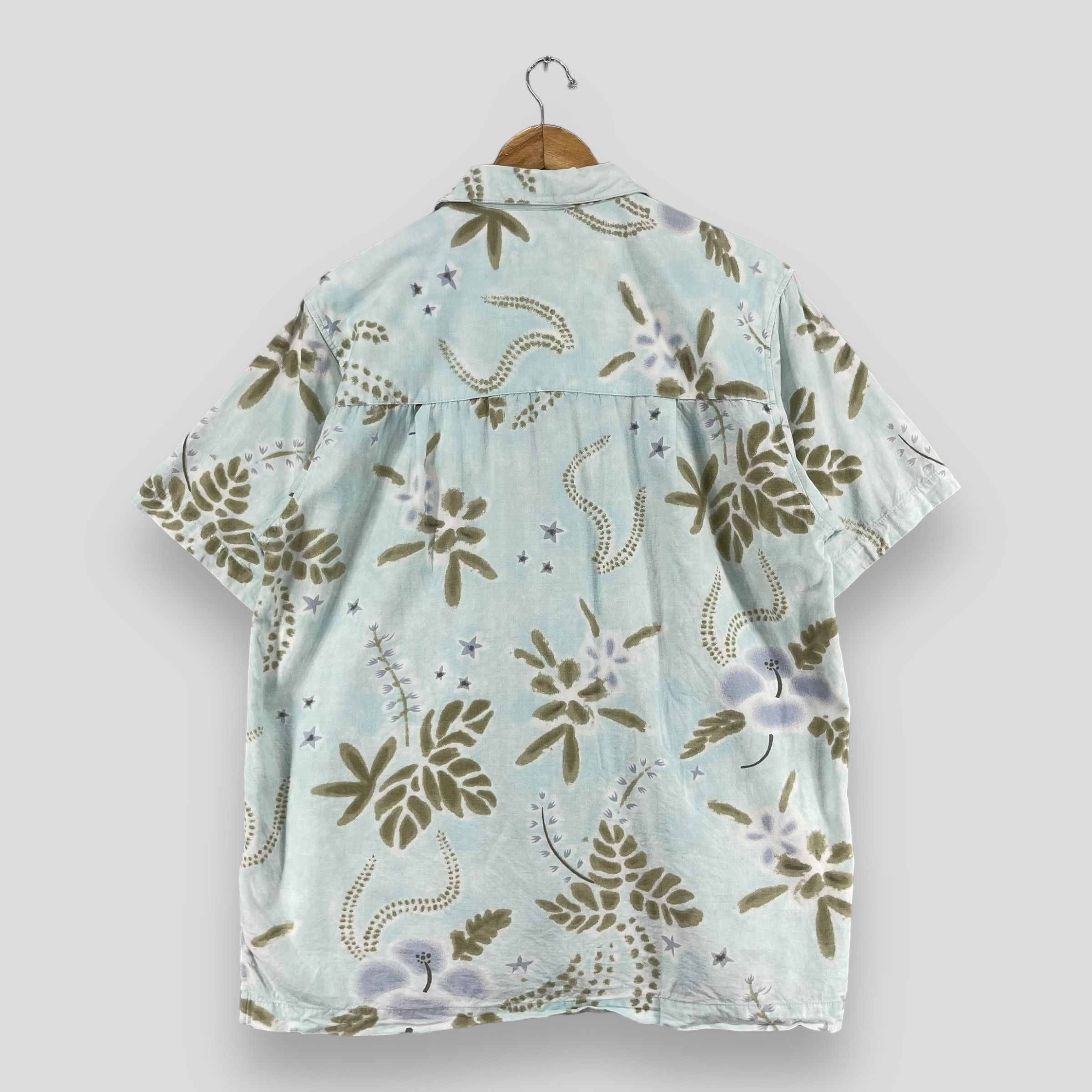 Japanese Brand × Vintage JOE MARLIN Hawaii Psychobilly Art Motive Rayon Shirt Size US L / EU 52-54 / 3 - 7 Thumbnail