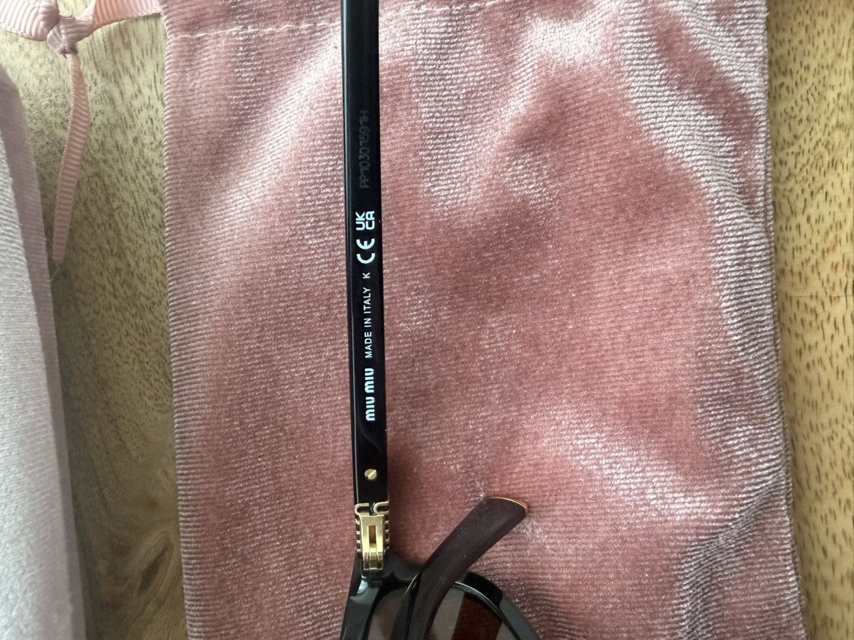 Miu Miu Miu Miu A06S Sunglasses Size ONE SIZE - 4 Thumbnail
