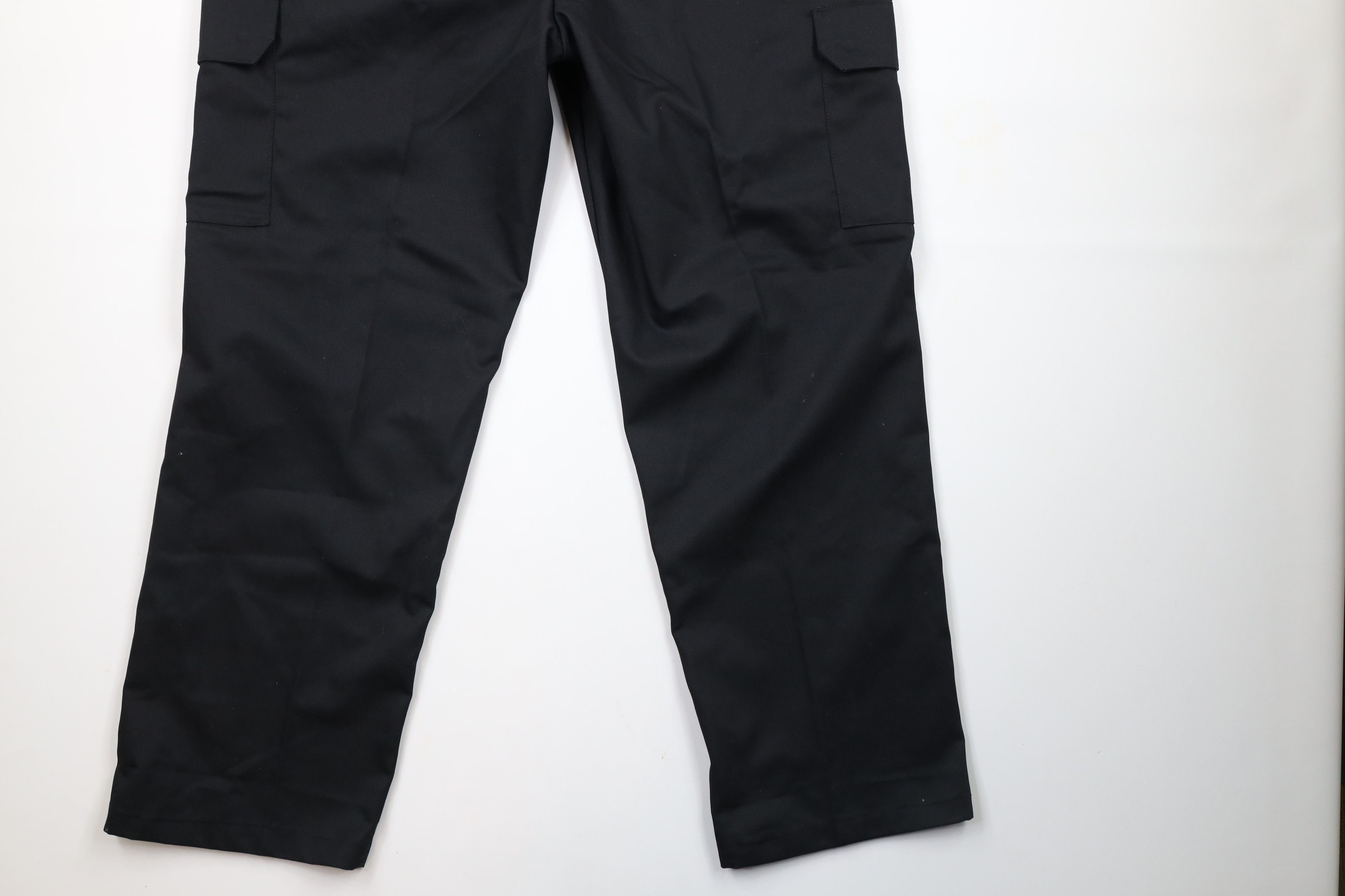 Vintage Vintage 90s Streetwear Wide Leg Cargo Work Pants Black Size US 40 / EU 56 - 10 Thumbnail