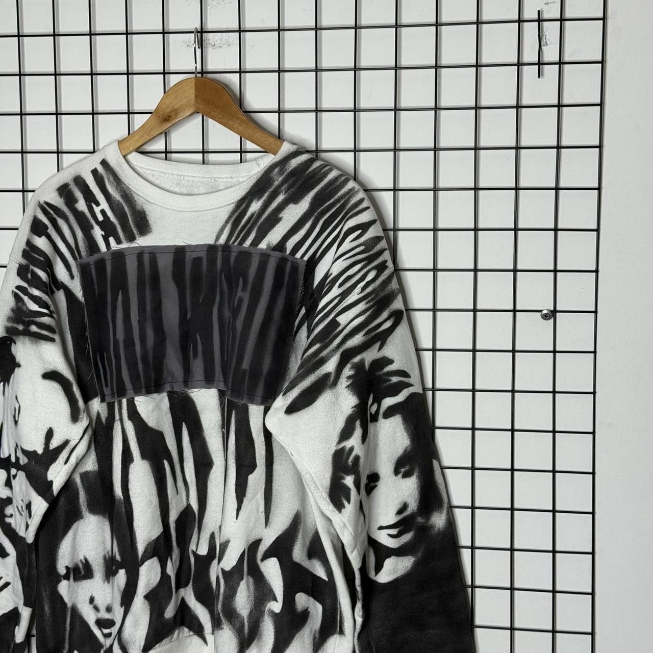 Vintage Vintage 90s Custom 1 of 1 Sweatshirt Avantgarde Size US M / EU 48-50 / 2 - 3 Thumbnail
