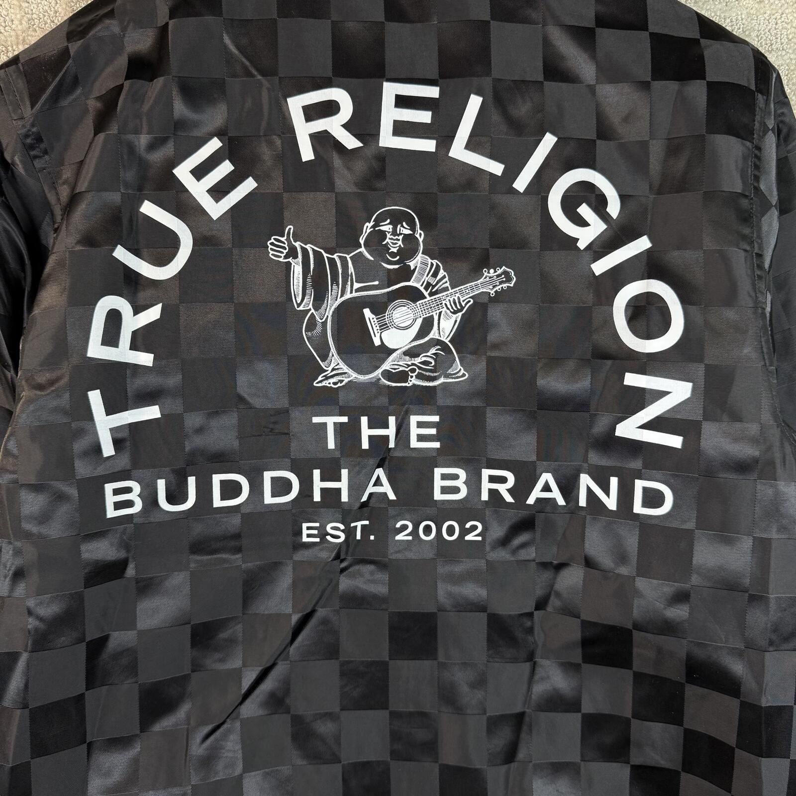 True Religion Y2K True Religion Checkered Bomber Jacket Size US S / EU 44-46 / 1 - 9 Thumbnail