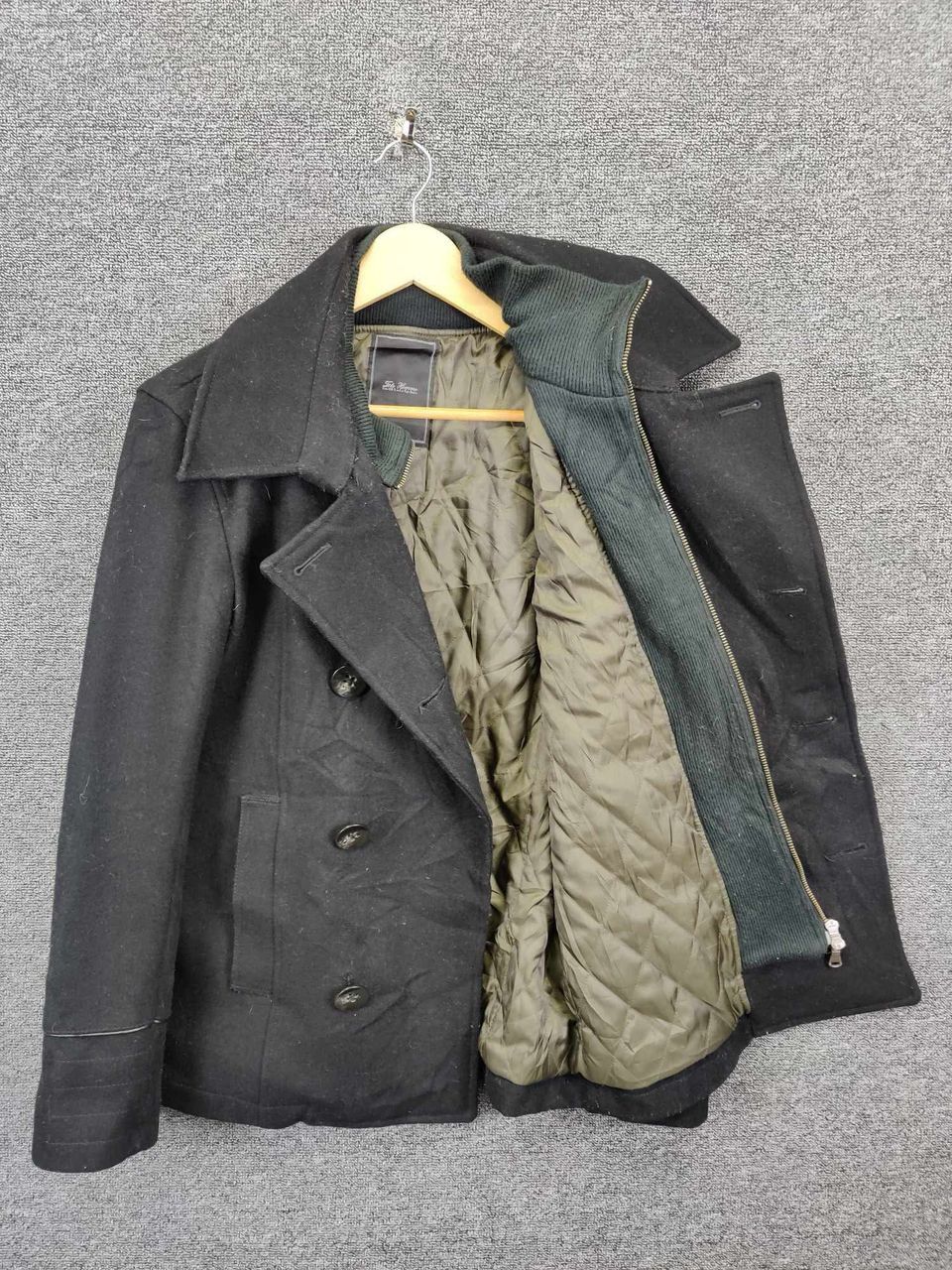 Tete Homme Vintage Homme Issey Miyake Double Breasted Wool Coat Size US M / EU 48-50 / 2 - 7 Thumbnail