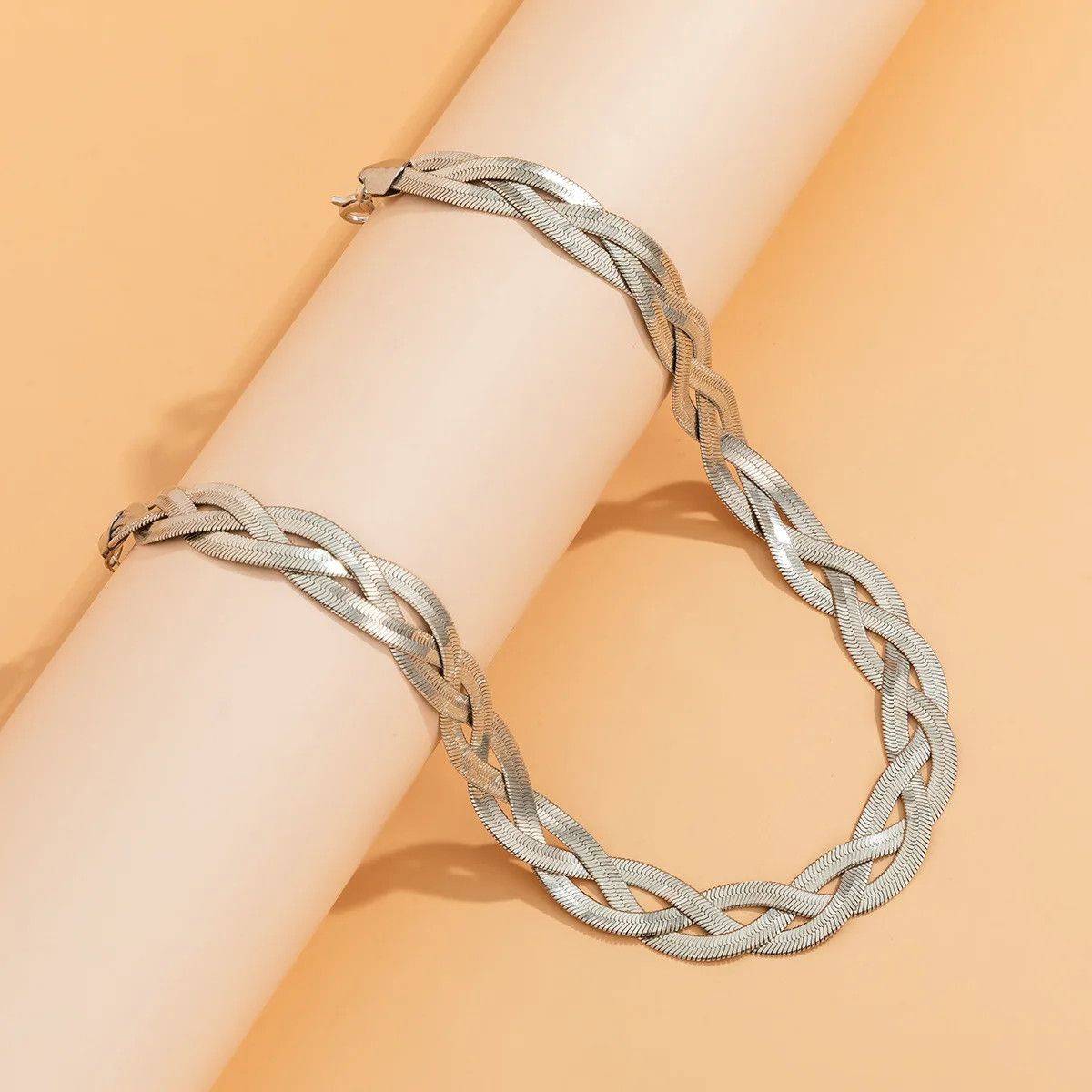 Japanese Brand × Vintage Boho Twist Snake Chain Size ONE SIZE - 2 Thumbnail