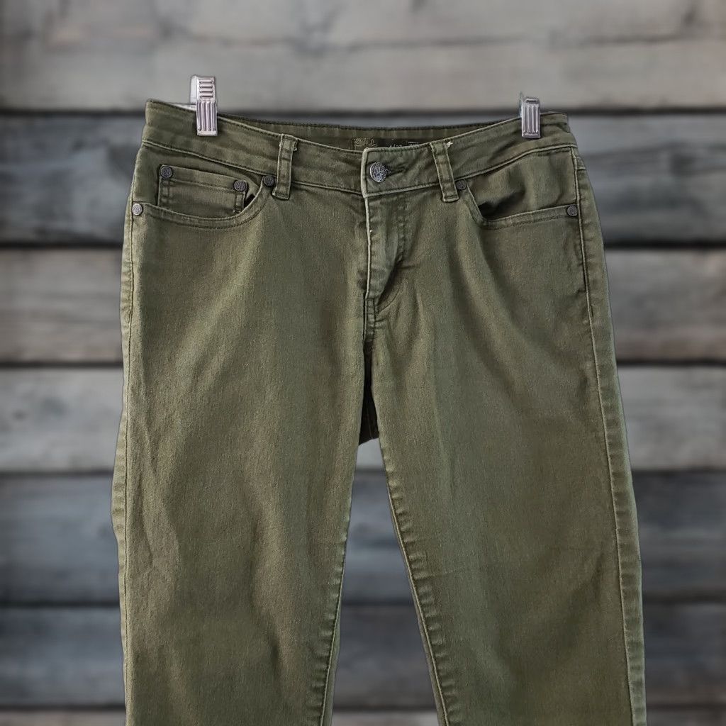 Prana Prana Womens Jeans Skinny 4 Green Organic Cotton Blend Low Rise Denim 28.5 Inseam Womens Size 27" / US 4 / IT 40 - 1 Thumbnail