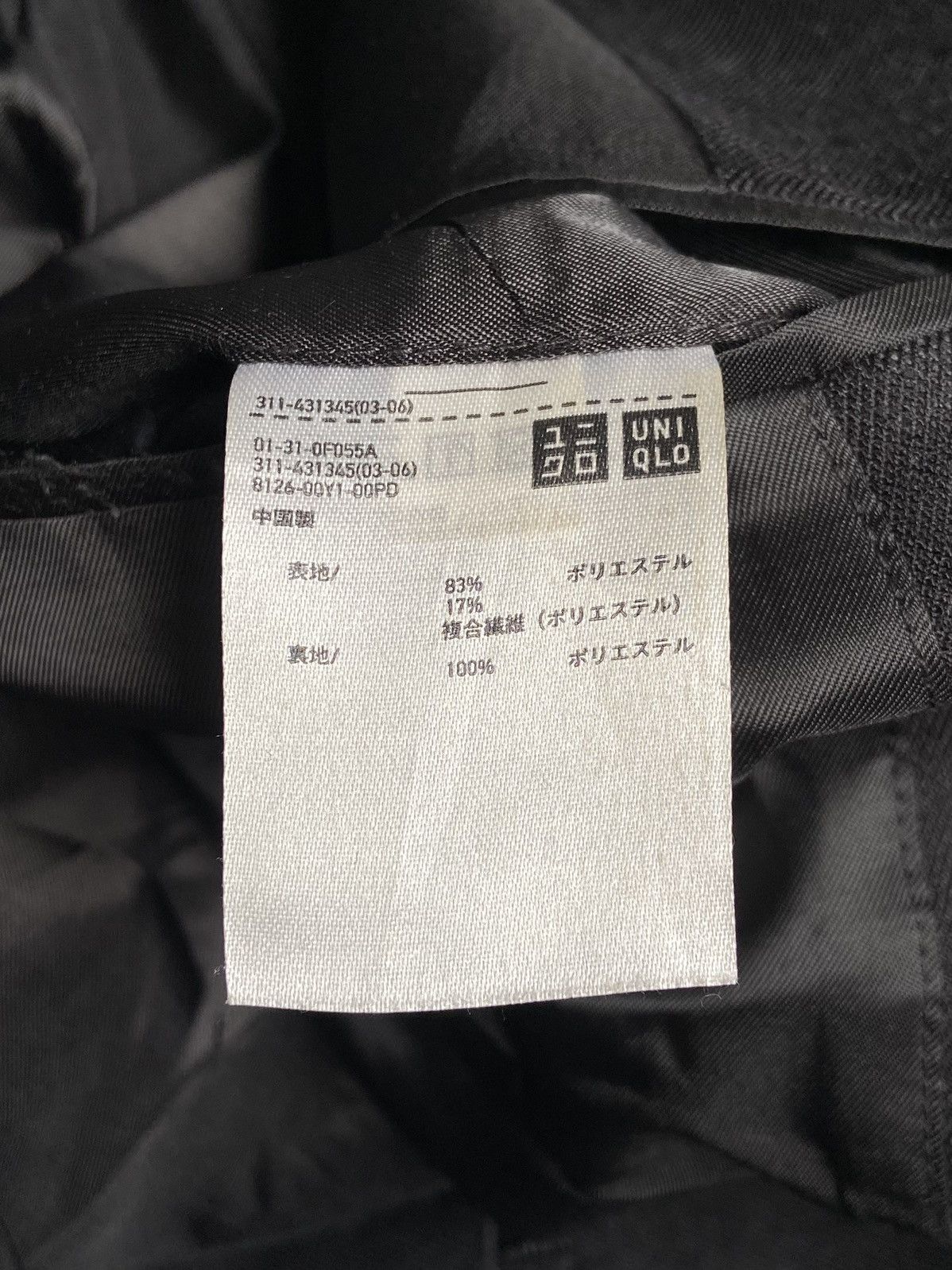 Uniqlo UNIQLO Black Suit Size US M / EU 48-50 / 2 - 7 Thumbnail