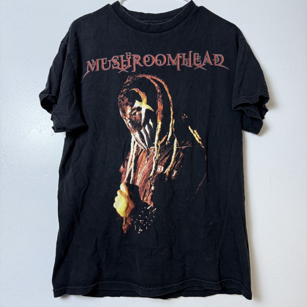 Other Vintage Y2K Mushroomhead Band T Shirt Black Graphic Tee 21" Size US M / EU 48-50 / 2 - 1 Thumbnail