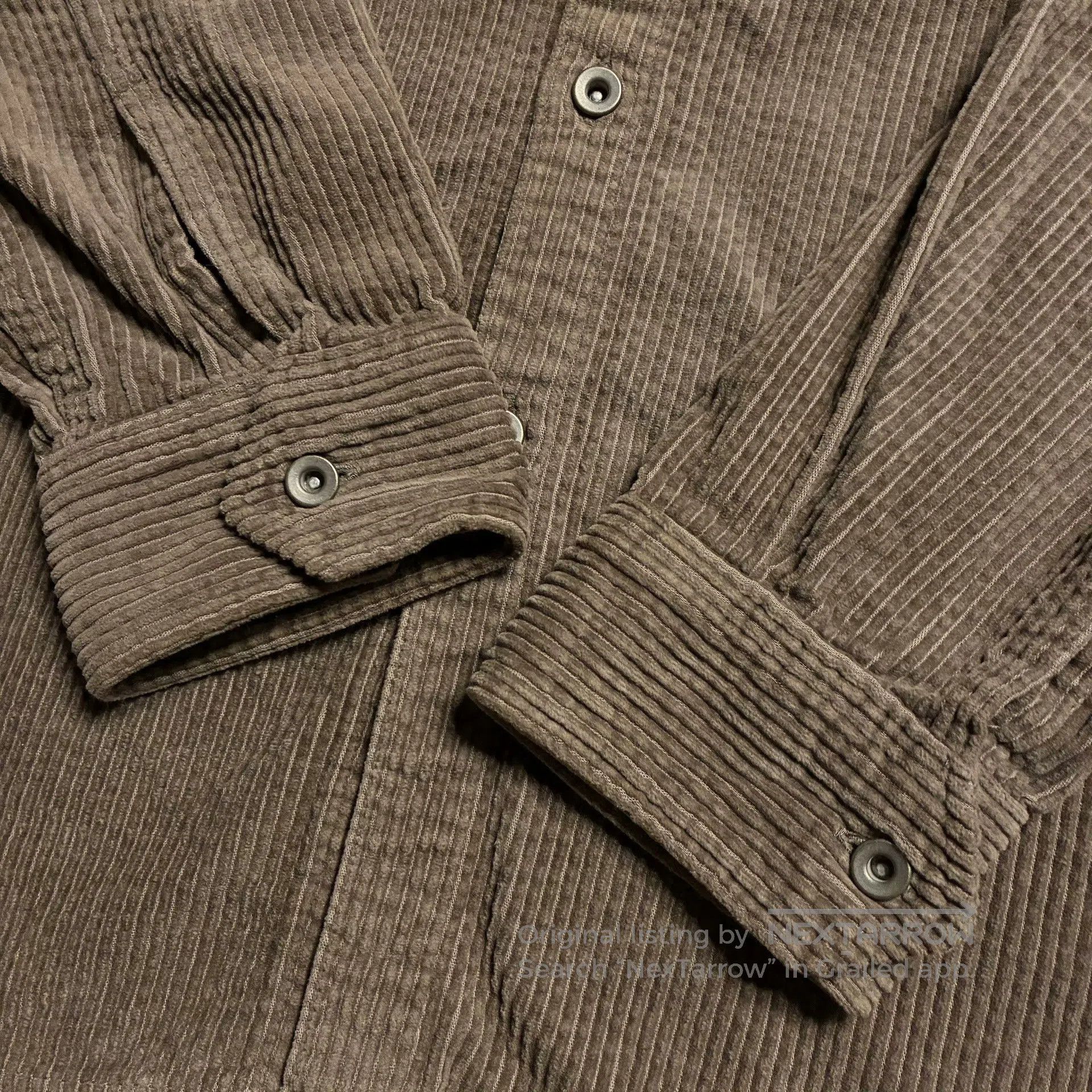 Madness MADNESS 21AW Heavy Washed Corduroy Shirt. Size US M / EU 48-50 / 2 - 7 Thumbnail