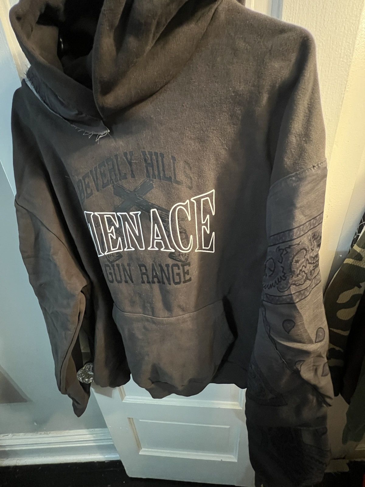 Menace Menace bandana hoodie Size US S / EU 44-46 / 1 - 3 Thumbnail
