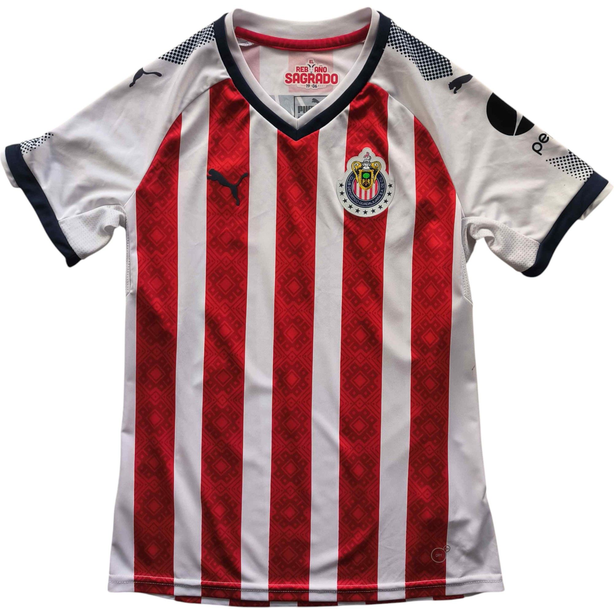 Chivas de Guadalajara 17-18 Puma home football jersey size S