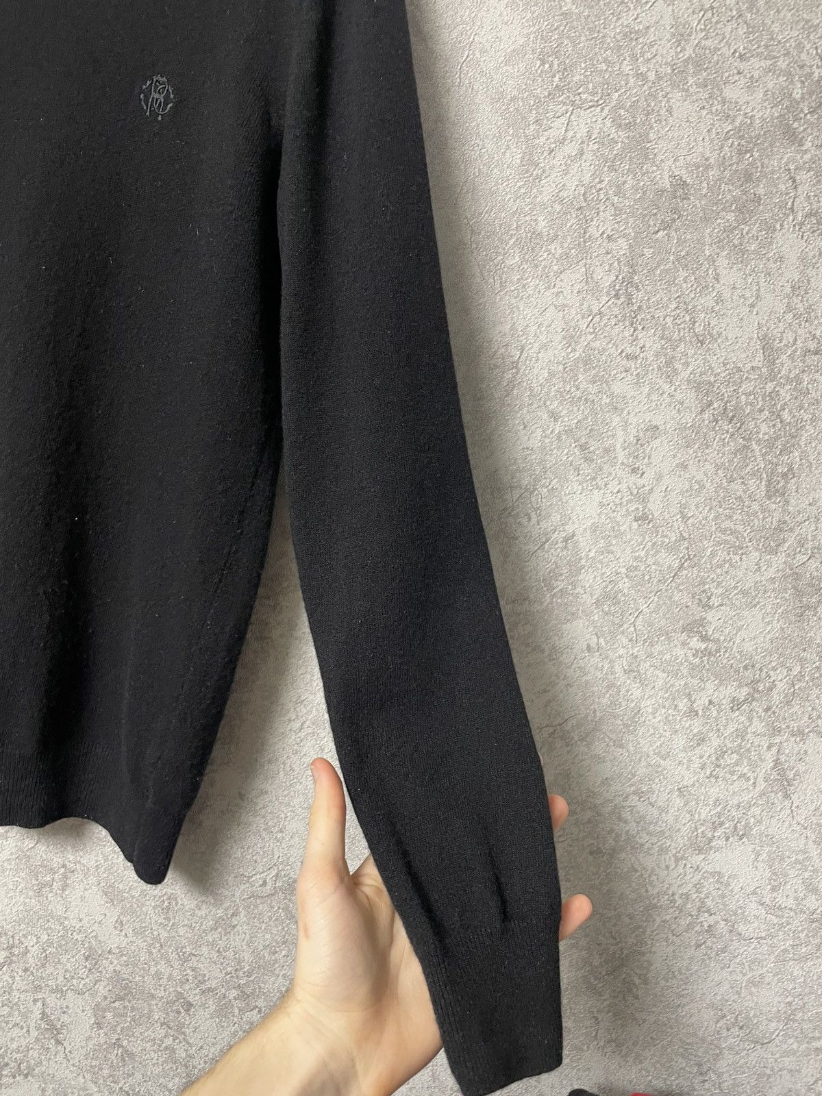 Roberto Cavalli Vintage Roberto Cavalli Black Wool/ Cashmere Sweater Size US M / EU 48-50 / 2 - 5 Thumbnail