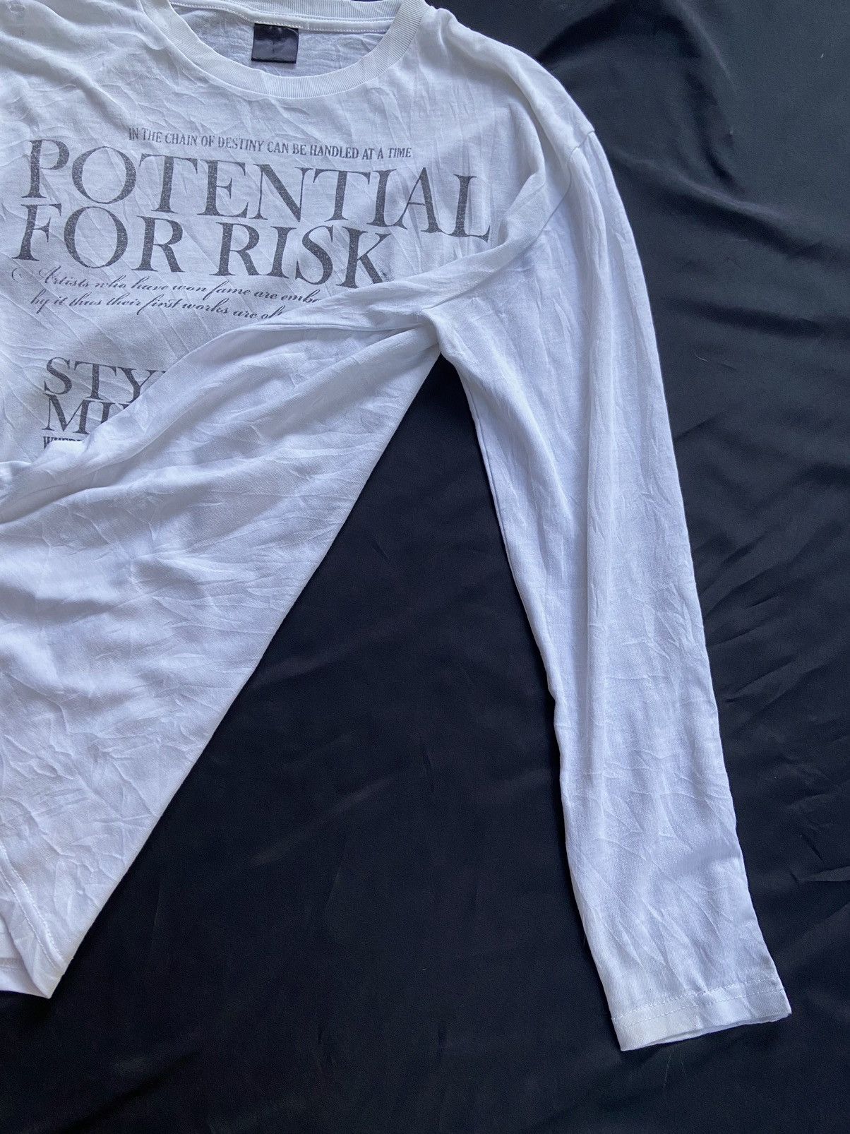 Japanese Brand POTENTIAL FOR RISK STYLE MINDED LONG SLEEVE Size US M / EU 48-50 / 2 - 4 Thumbnail