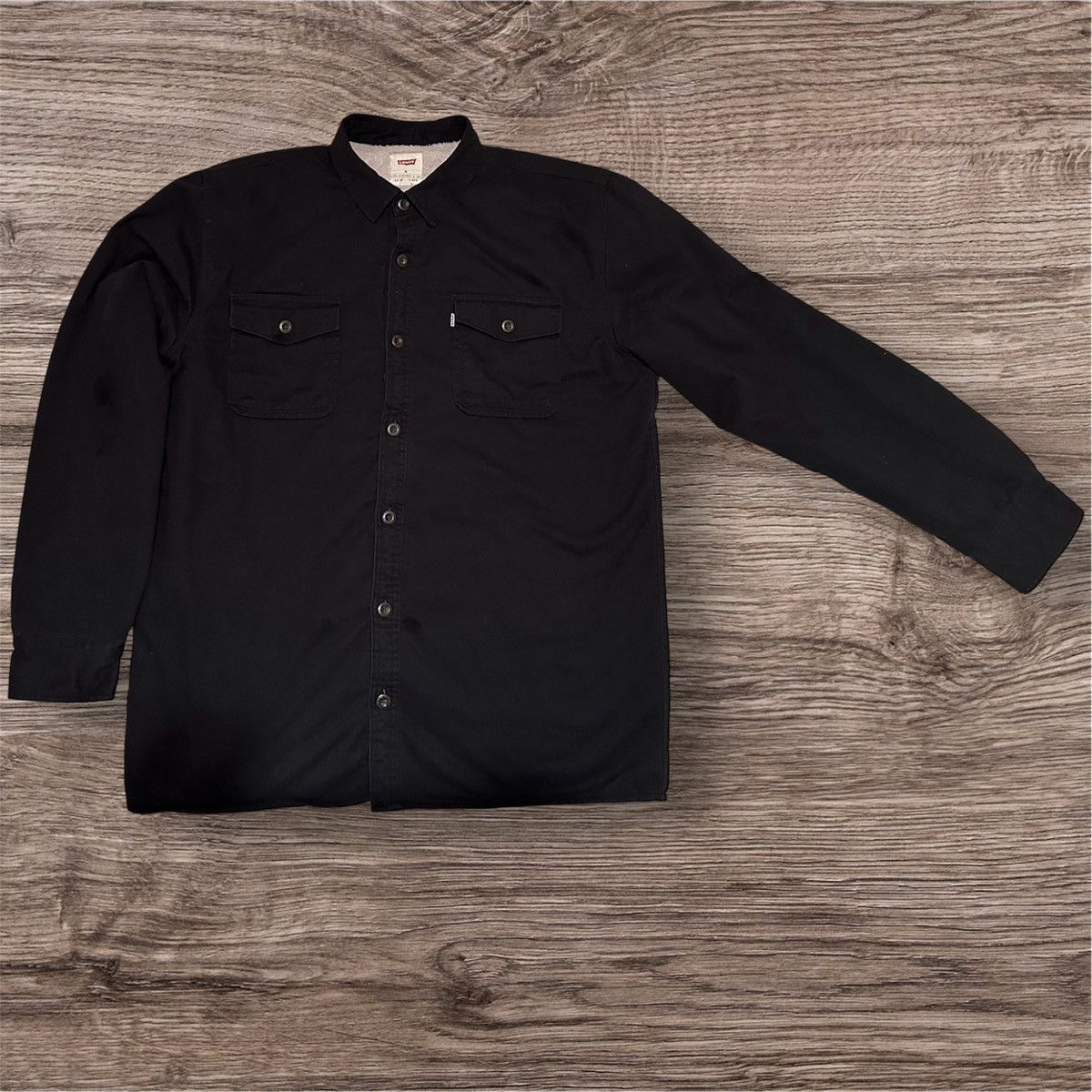 Levi's SOLD Sherpa Lined Long Sleeve Size US XL / EU 56 / 4 - 2 Thumbnail