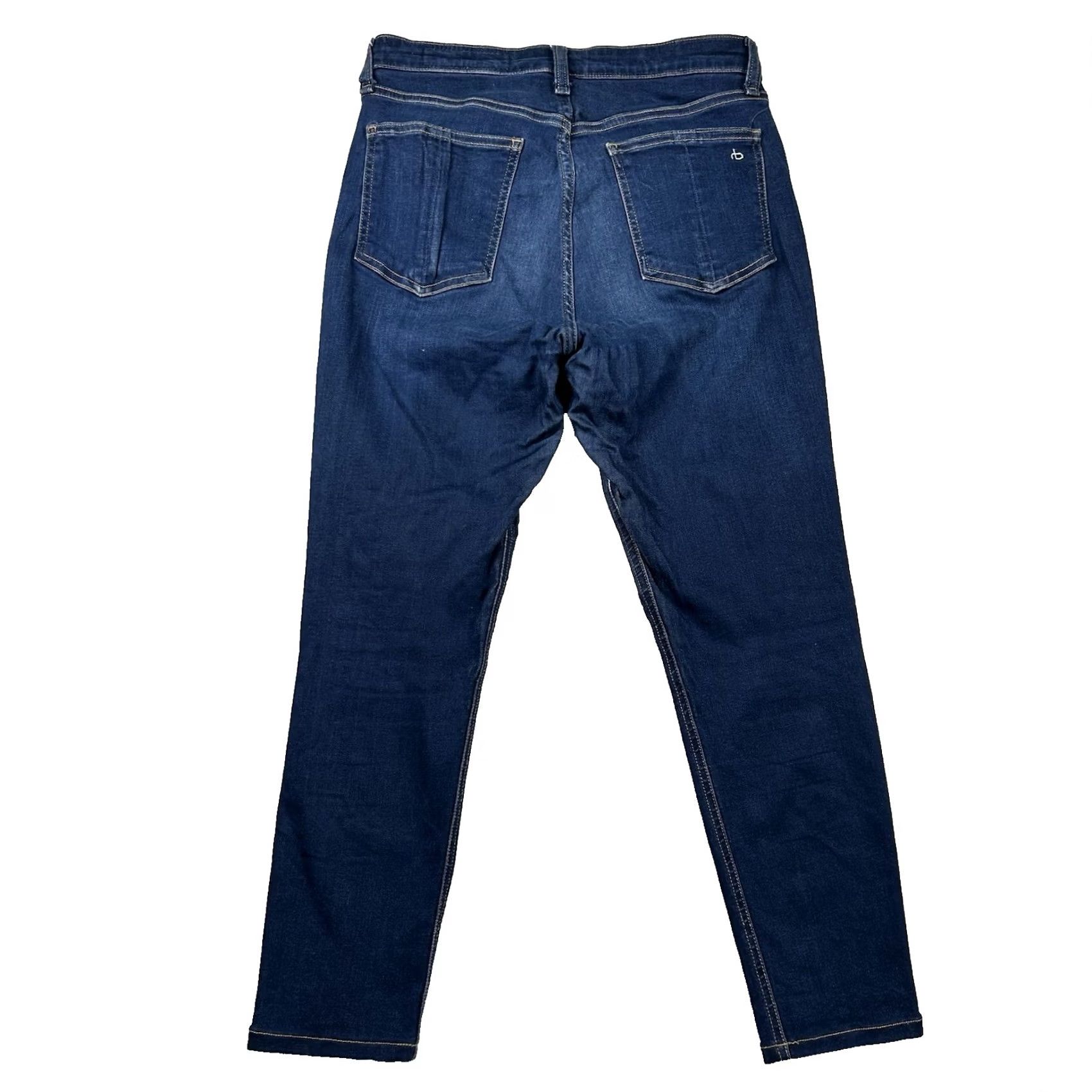 Rag & Bone VINTAGE Rag & Bone Jeans Womens 27 Nina High Rise Ankle Skinny Crop Capri Designer Size 27" / US 4 / IT 40 - 2 Thumbnail