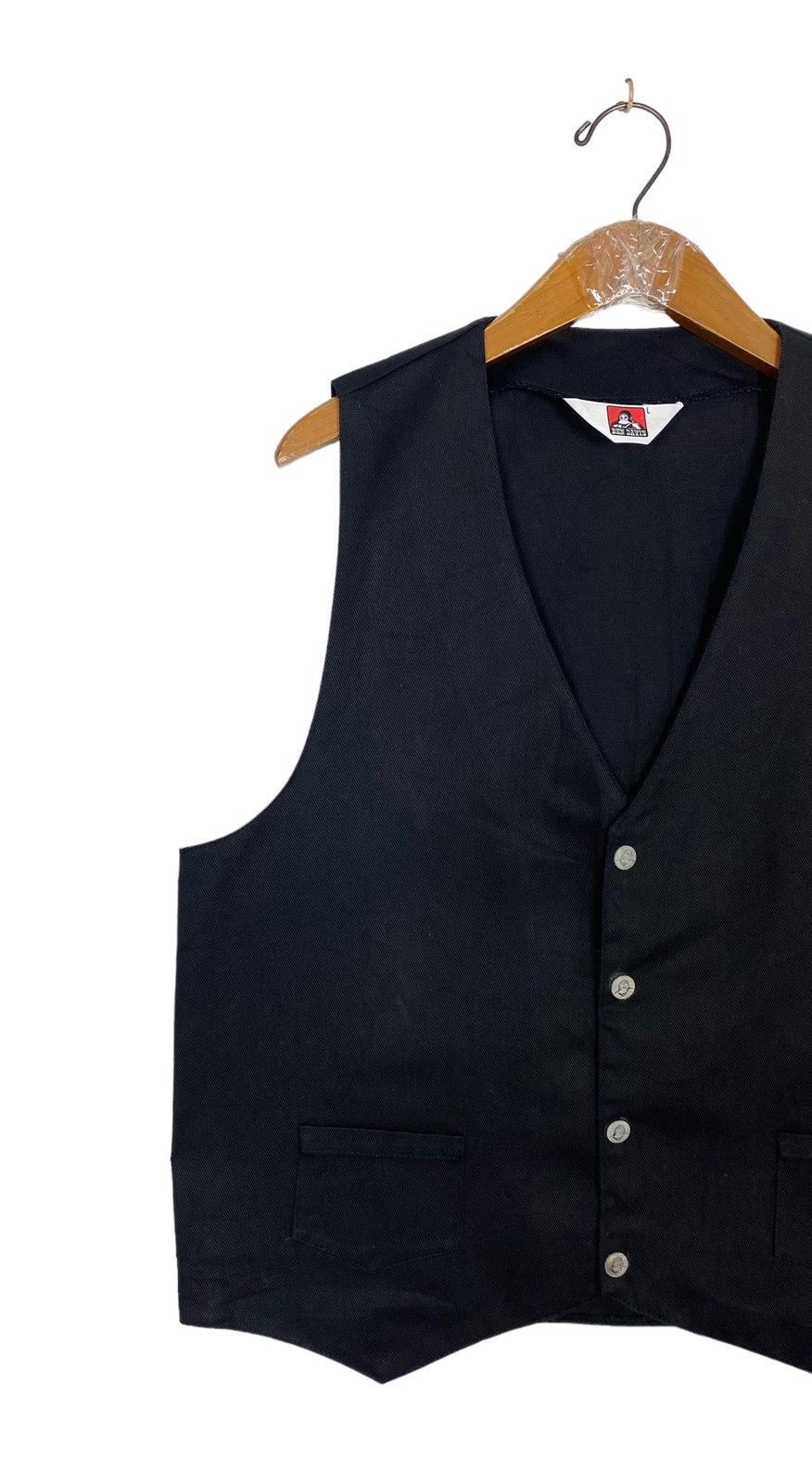 Ben Davis Rare‼️ Vintage Ben Davis Workwear Waistcoat Size US L / EU 52-54 / 3 - 2 Thumbnail