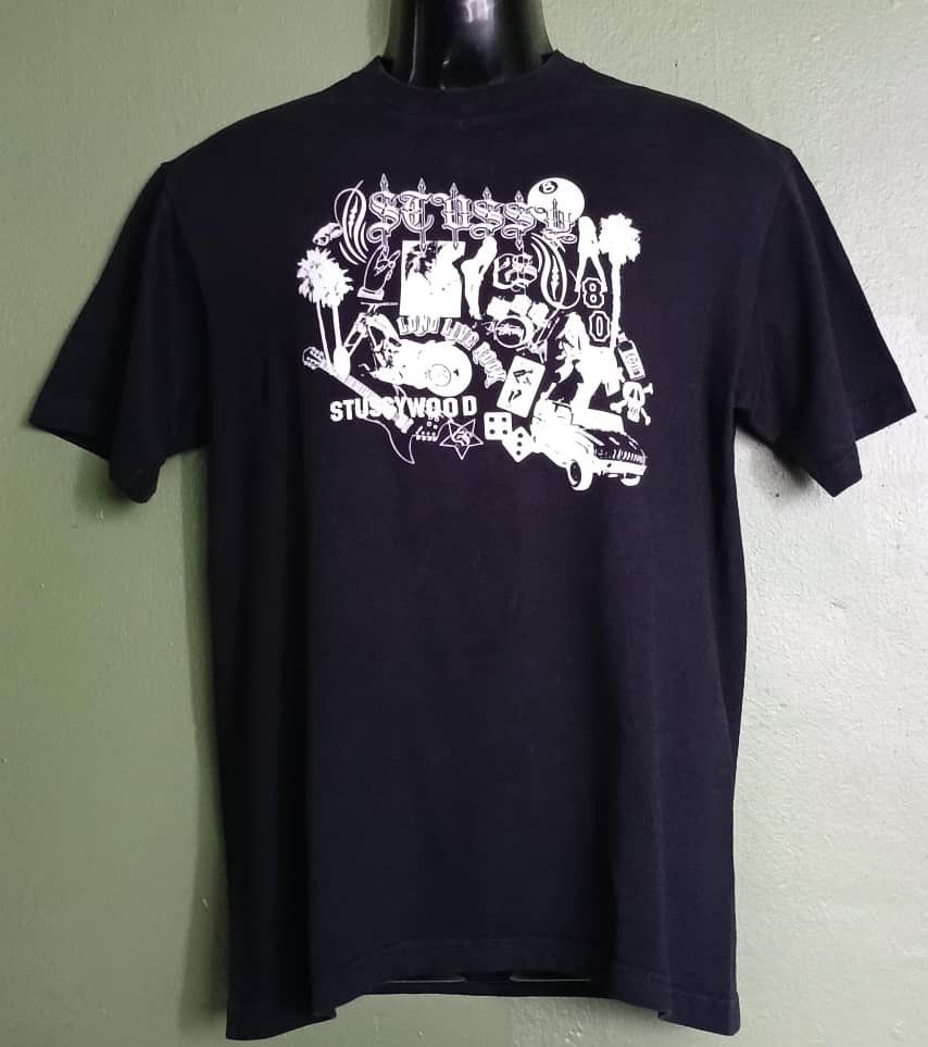 Stussy Vintage Stussywood Long Live Rock Tee Size US M / EU 48-50 / 2 - 1 Thumbnail