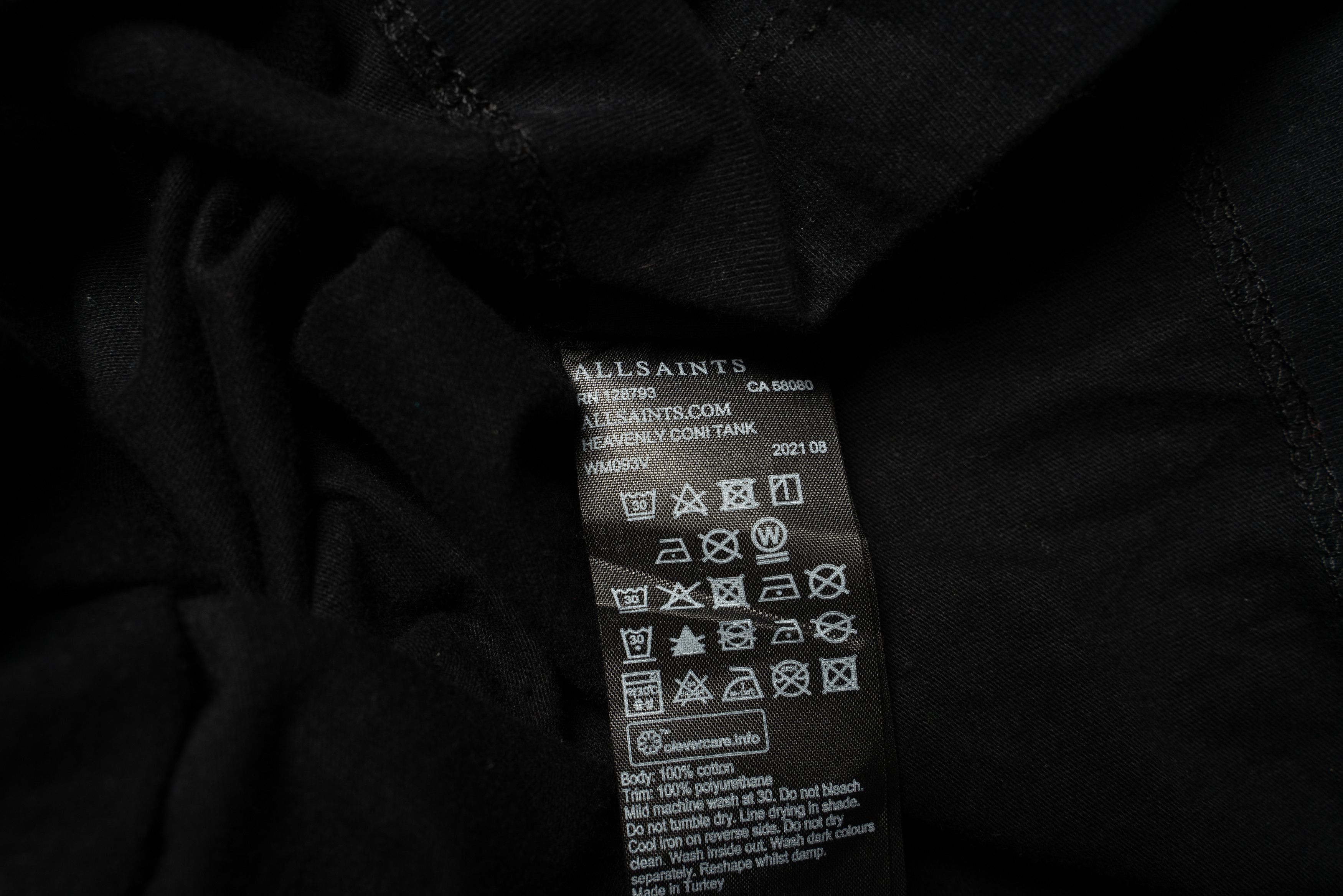Allsaints 🔴 ALLSAINTS Heavenly Coni Graphic Tank Top T-shirt Size M / US 6-8 / IT 42-44 - 7 Thumbnail