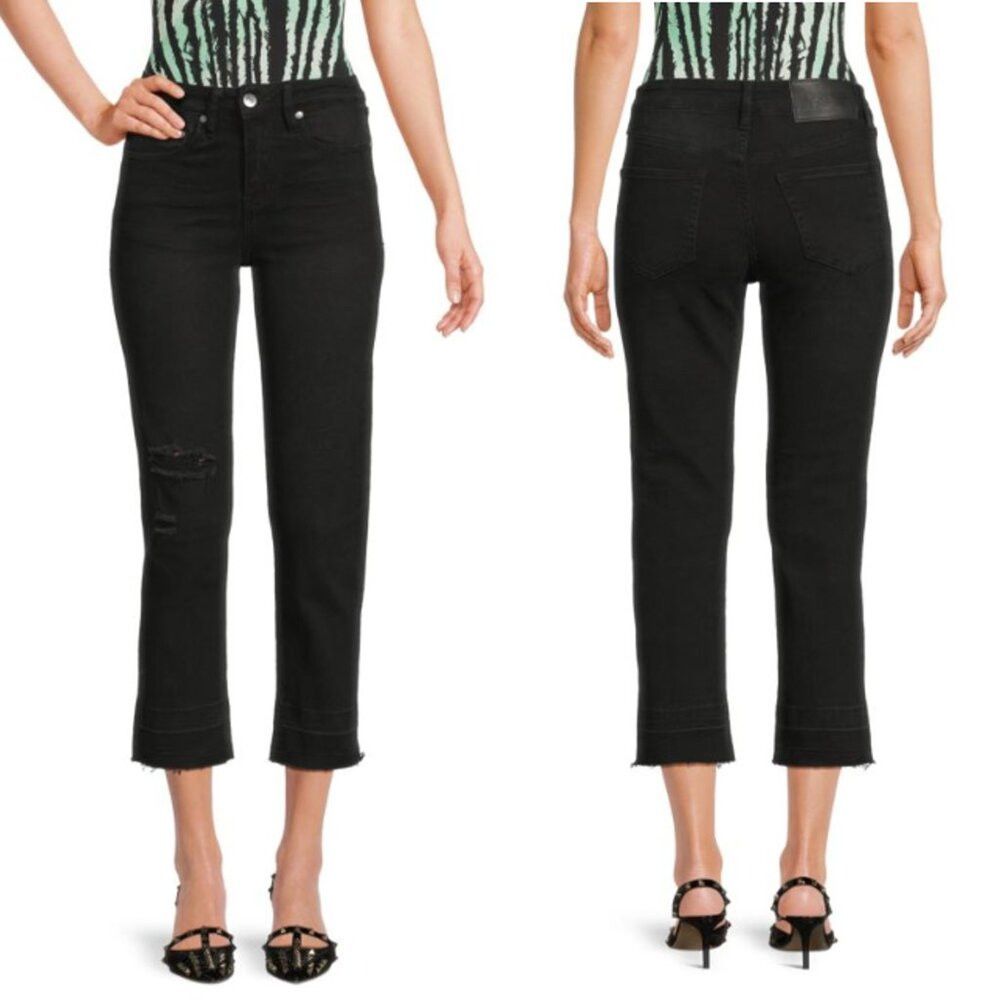 Roberto Cavalli NWT New $250 Roberto Cavalli Class High Rise Straight Leg C Size 27" / US 4 / IT 40 - 1 Thumbnail