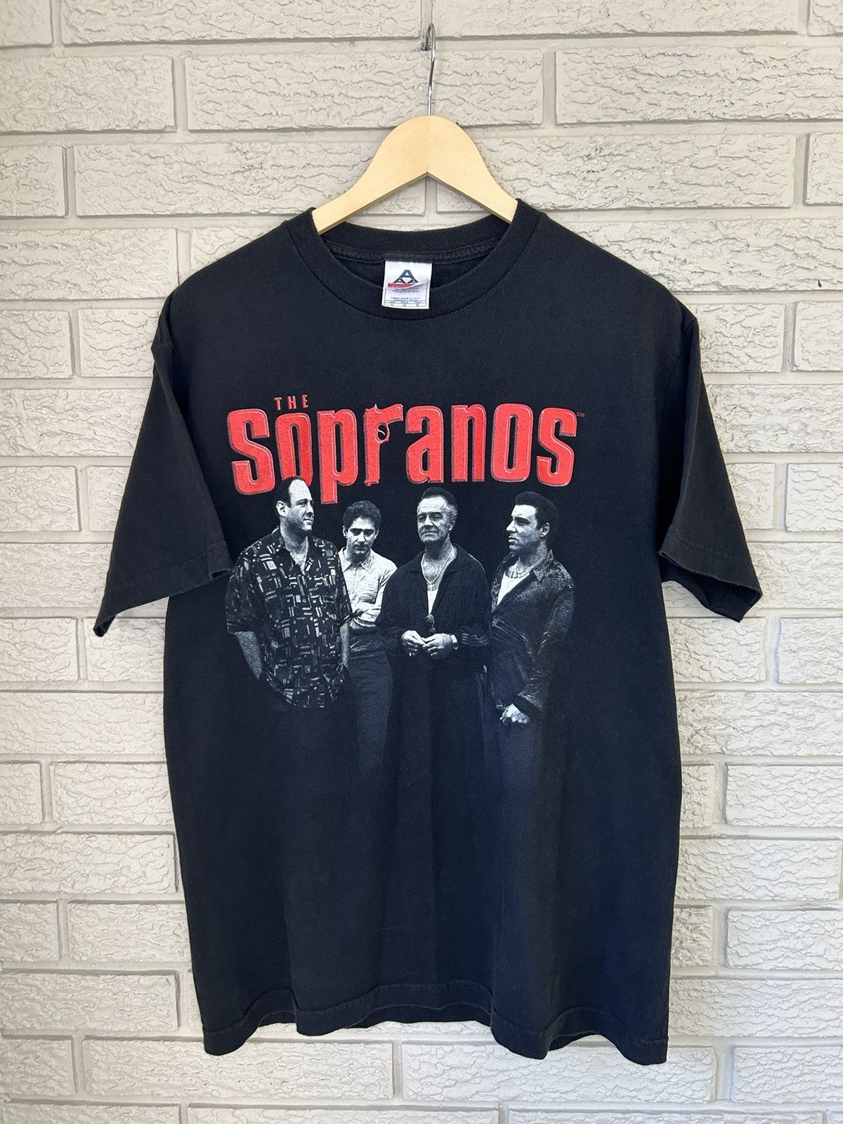 Vintage Vintage The Sopranos HBO Promo T Shirt Size US L / EU 52-54 / 3 - 1 Thumbnail