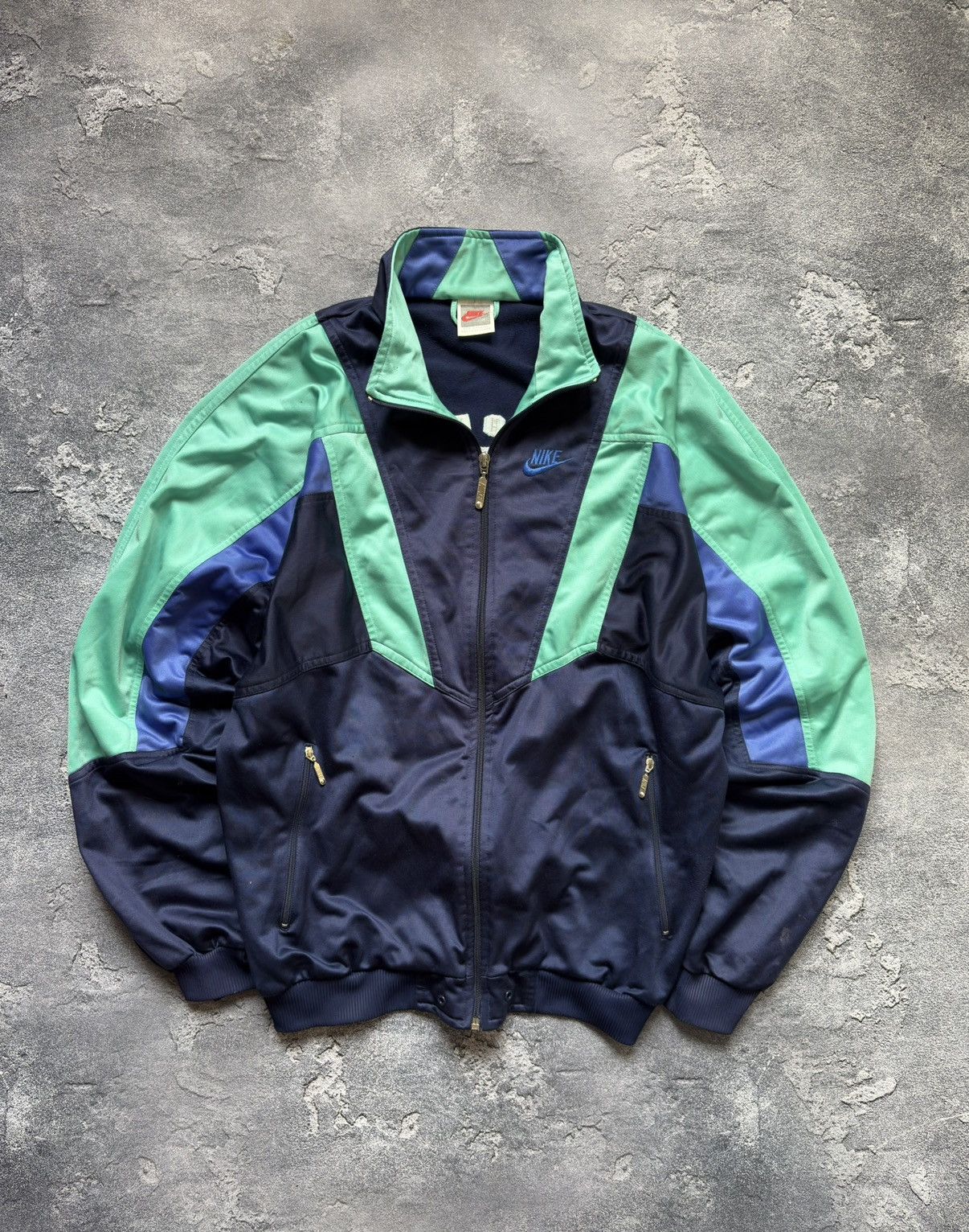 Nike Vintage 90s Nike Y2K Retro Sports Mens Track Jacket Size M Size US M / EU 48-50 / 2 - 1 Thumbnail