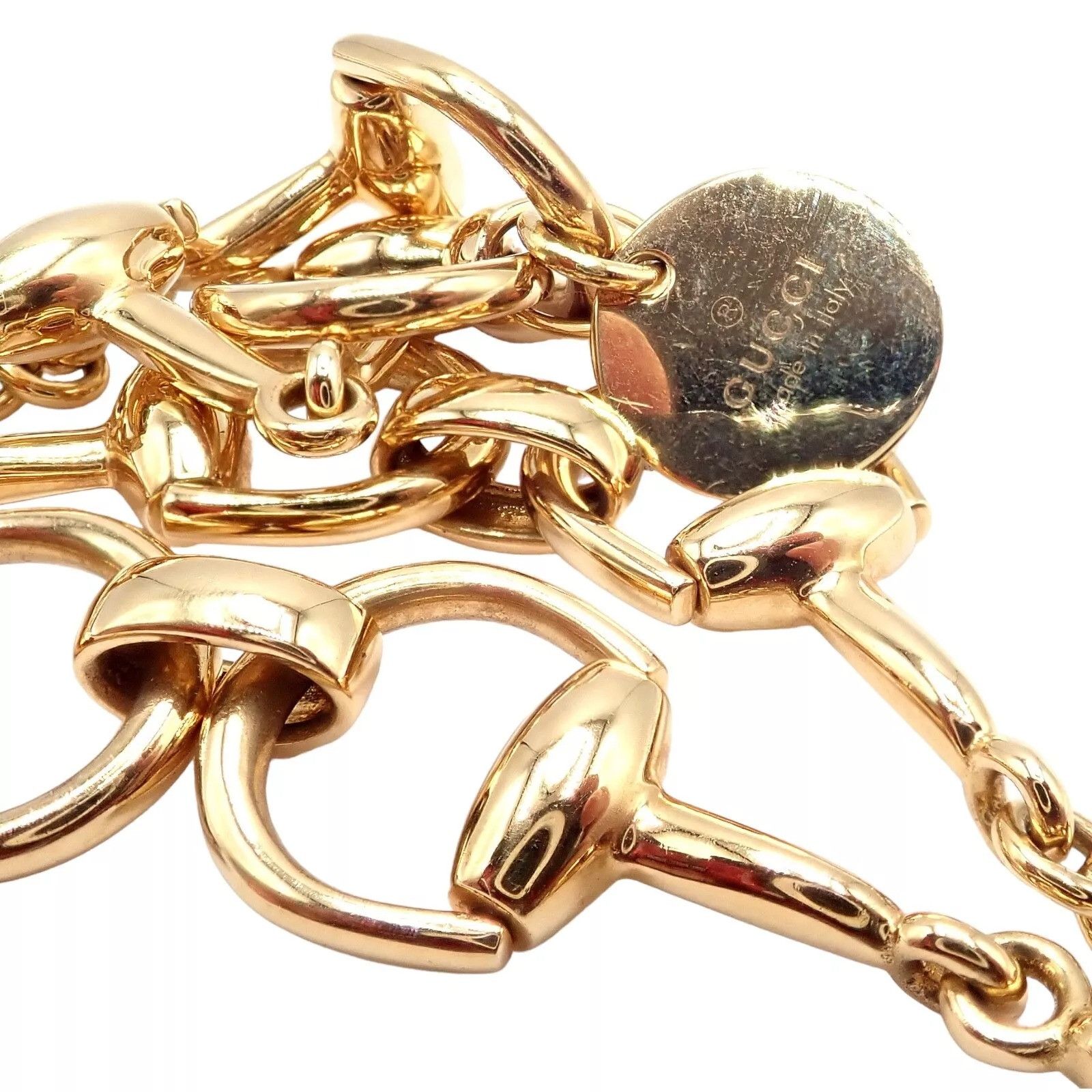 Gucci Gucci 18k Yellow Gold 34.5" Long Chain Sautoir Necklace Size ONE SIZE - 10 Thumbnail