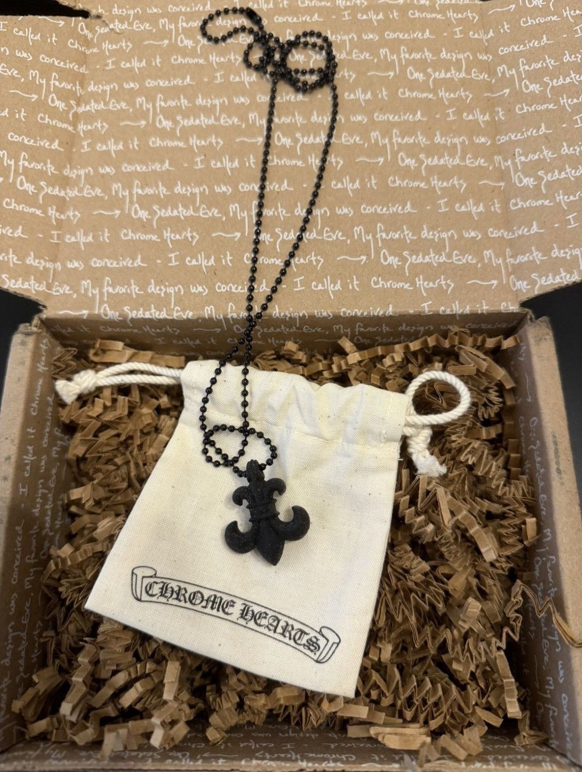 Chrome Hearts Chrome Hearts Bs Black Fleur Silicone Pedant Size ONE SIZE - 1 Preview