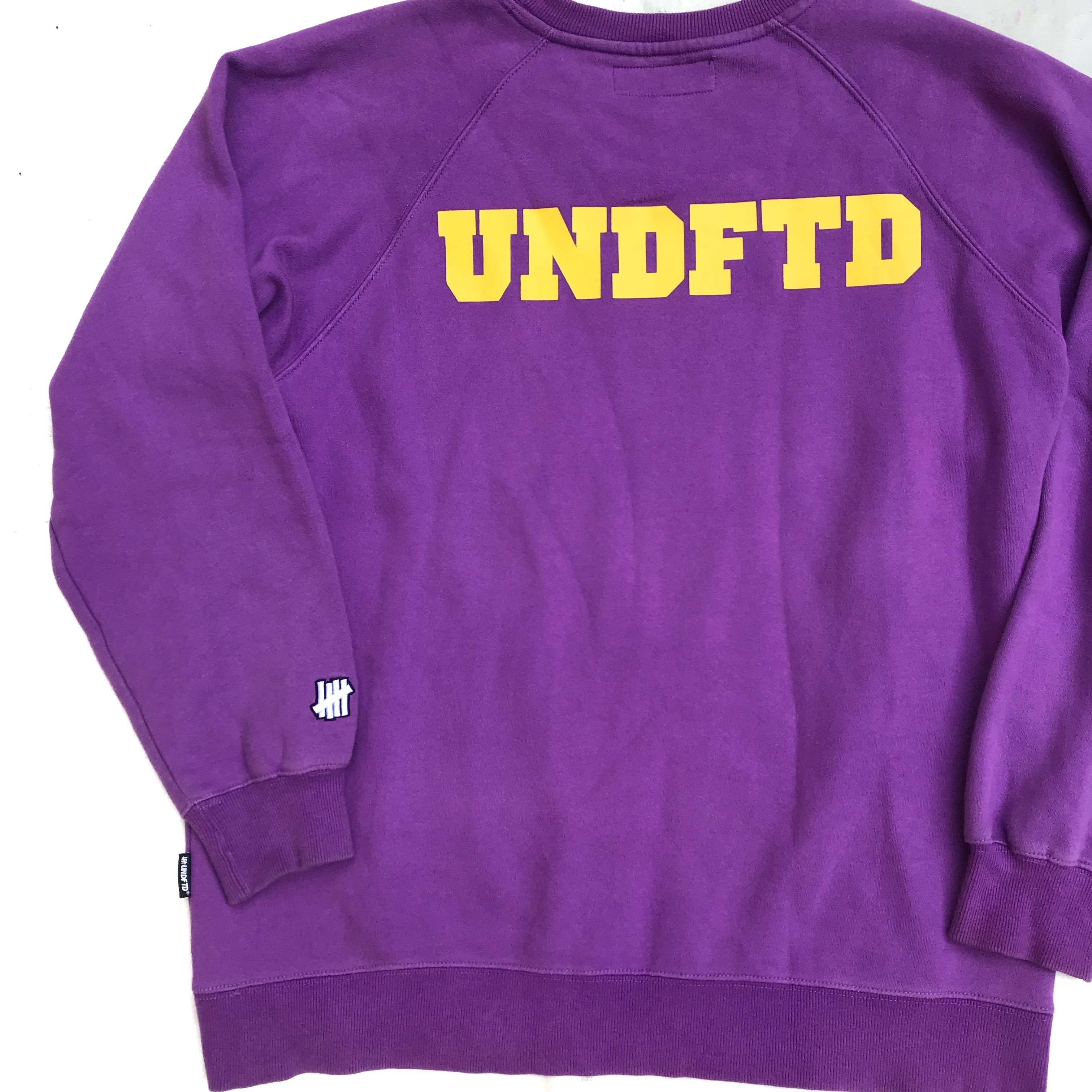 Japanese Brand × Undefeated Vintage Undefeated Jumper sweater Crewneck Mens X Large Size US XL / EU 56 / 4 - 11 Thumbnail