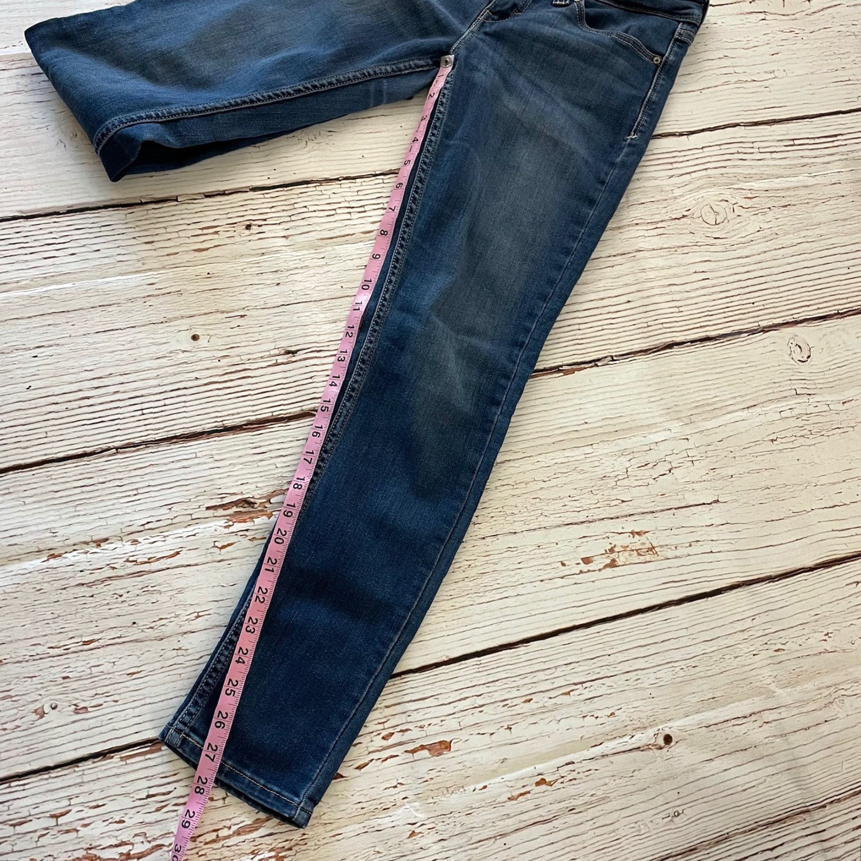 Levi's Levi's Jeans Skinny Denim Blue Women's 28x30 Regular Medium Wash Blue Jeans Womens Skinny Levi's Size 28" / US 6 / IT 42 - 6 Thumbnail