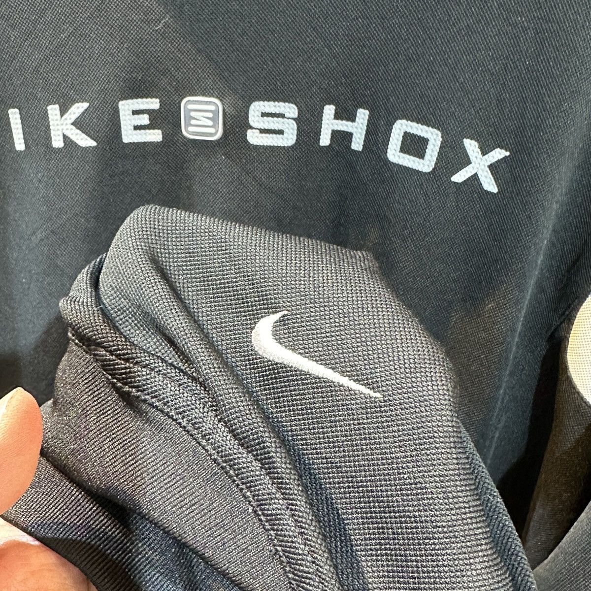 Nike × Vintage Vintage Nike Shox 00‘s Anorak Hoodie Size US XL / EU 56 / 4 - 4 Thumbnail