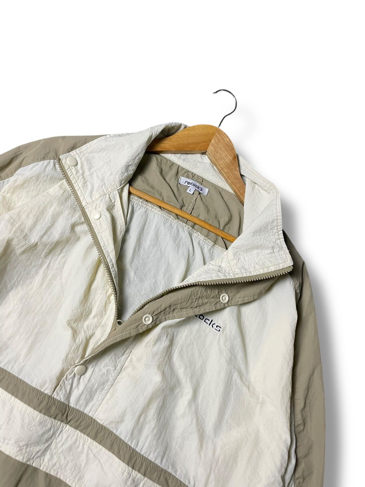 Japanese Brand × Vintage RETOCKS Brand Multicolour Nylon Jacket (90) Size US L / EU 52-54 / 3 - 7 Thumbnail
