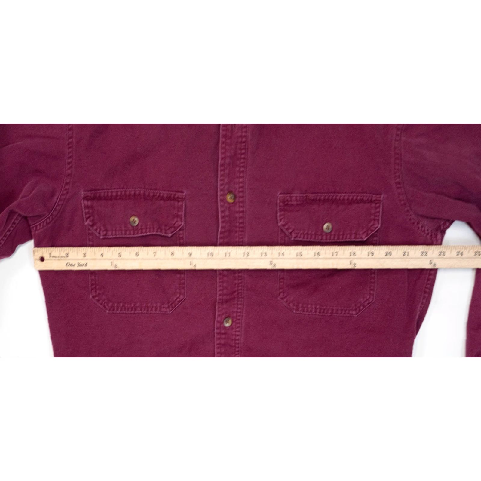 Vintage VINTAGE Cabela's Canvas Flannel Lined Shacket Shirt Jacket Mens M Tall Red Chore Barn Shacket Shirt Jacket Mens M Tall Red Distressed 90s Cowboys Barn Size US M / EU 48-50 / 2 - 5 Thumbnail