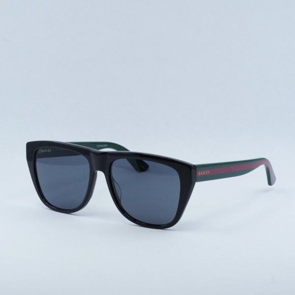 image of New Gucci Gg0926S 001 Black Grey Unisex Sunglasses, Men's